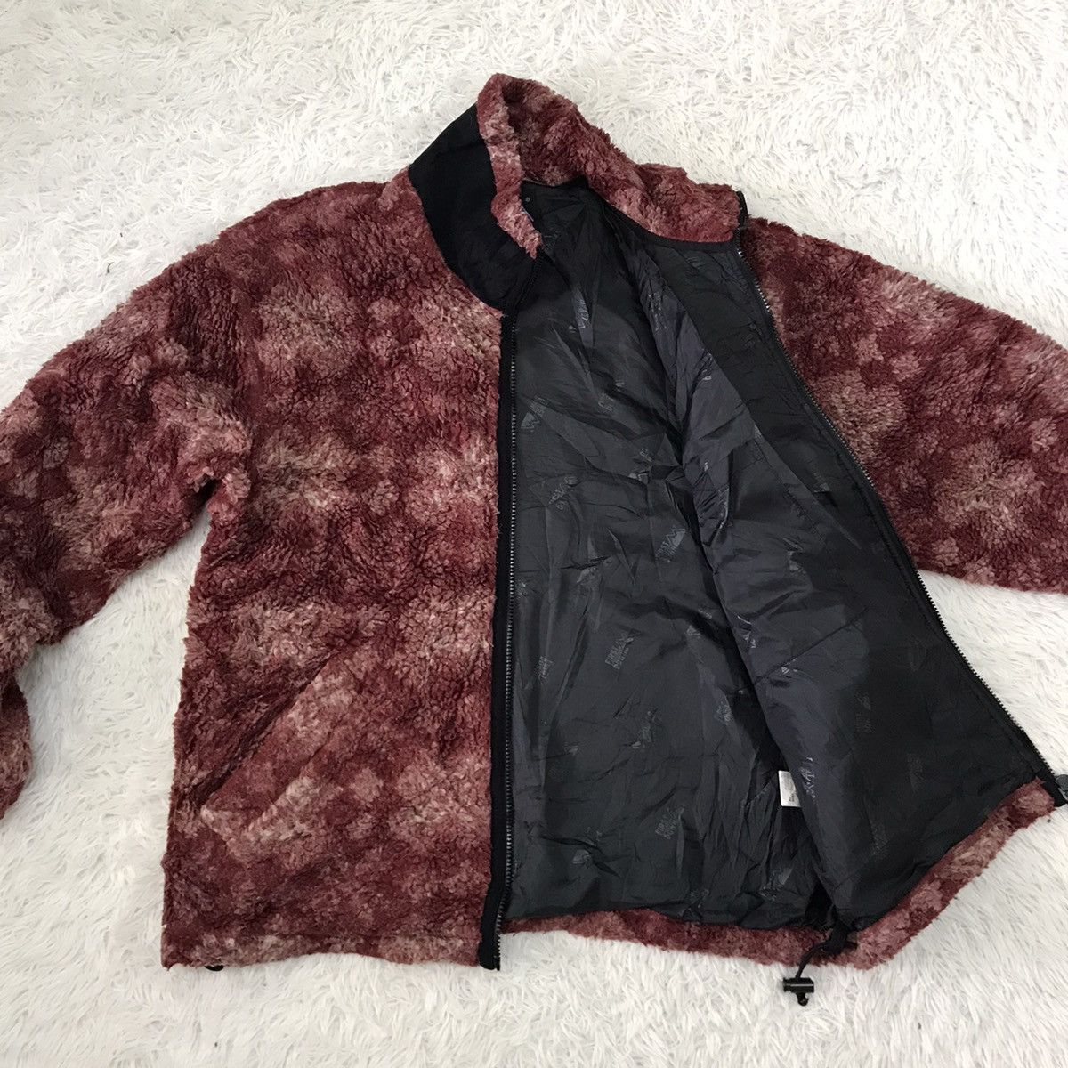 Japanese Brand 💥STEALS💥Cozy First Down Deep Pile Fleece Jacket Size US L / EU 52-54 / 3 - 15 Thumbnail