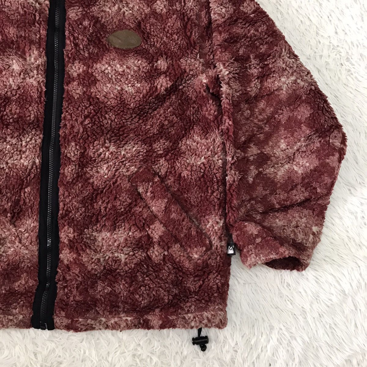 Japanese Brand 💥STEALS💥Cozy First Down Deep Pile Fleece Jacket Size US L / EU 52-54 / 3 - 4 Thumbnail