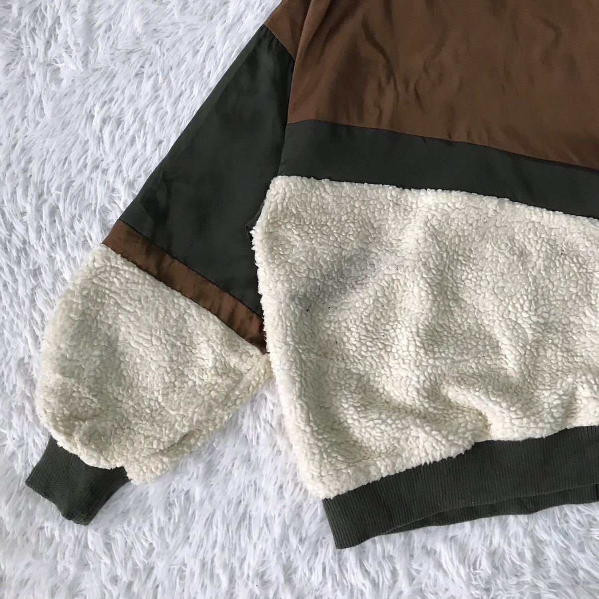 Japanese Brand 💥Steals💥Vtg Double Name Differ Block Patch Style Jacket Size US M / EU 48-50 / 2 - 8 Thumbnail