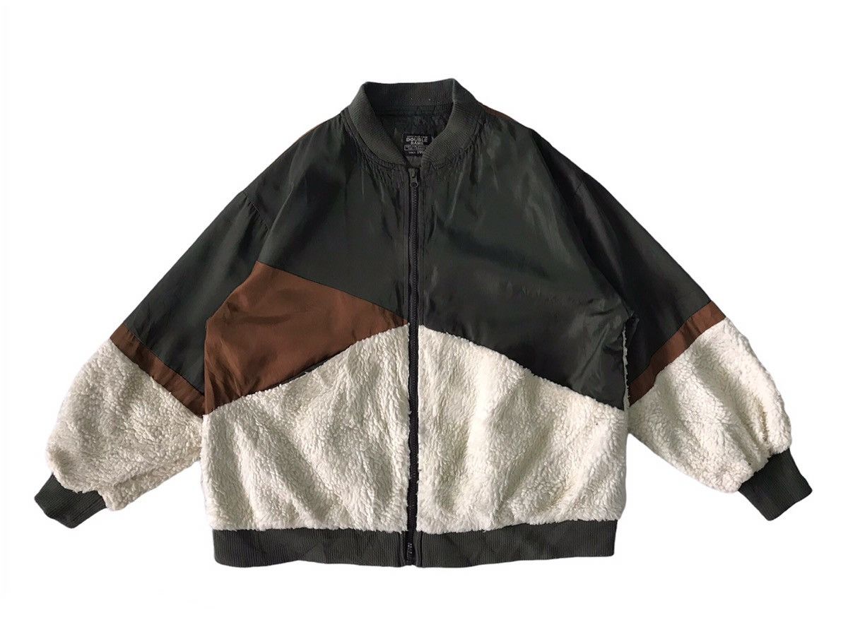 image of Free Style x Vintage Stealsvtg Double Name Differ Block Patch Style Jacket, Men's (Size Medium)