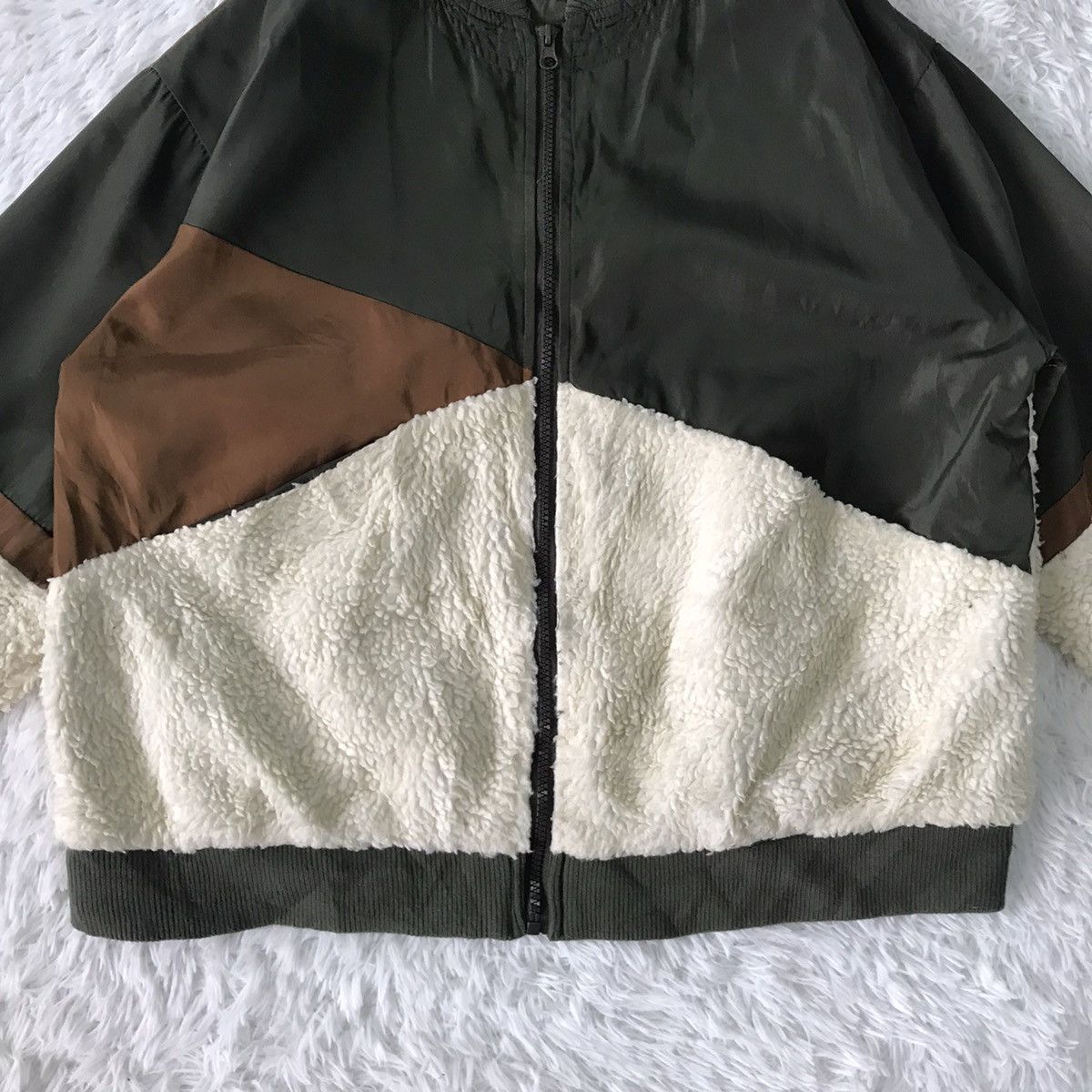 Japanese Brand 💥Steals💥Vtg Double Name Differ Block Patch Style Jacket Size US M / EU 48-50 / 2 - 4 Thumbnail