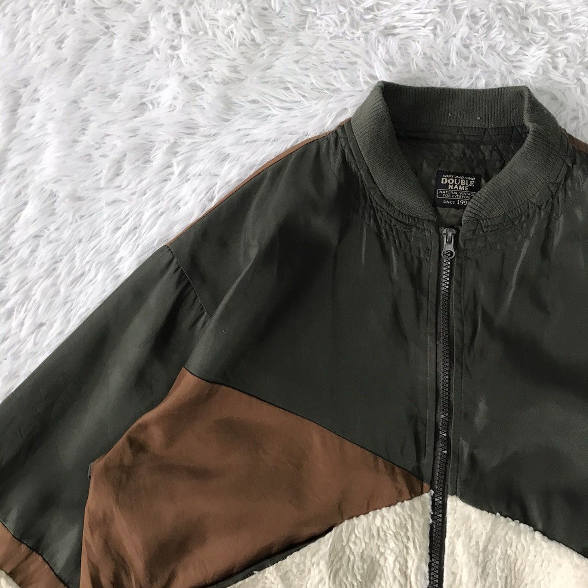 Japanese Brand 💥Steals💥Vtg Double Name Differ Block Patch Style Jacket Size US M / EU 48-50 / 2 - 7 Thumbnail