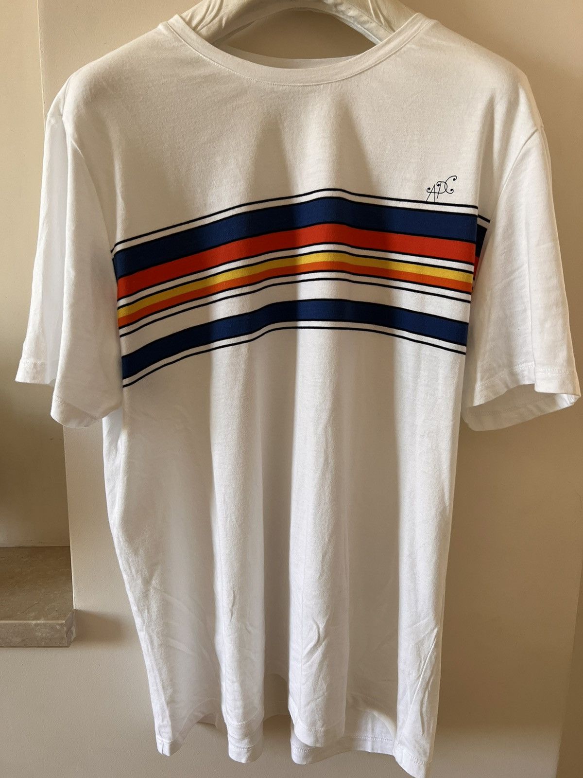 A.P.C. A.P.C. Logo t-shirt Size US XL / EU 56 / 4 - 1 Thumbnail