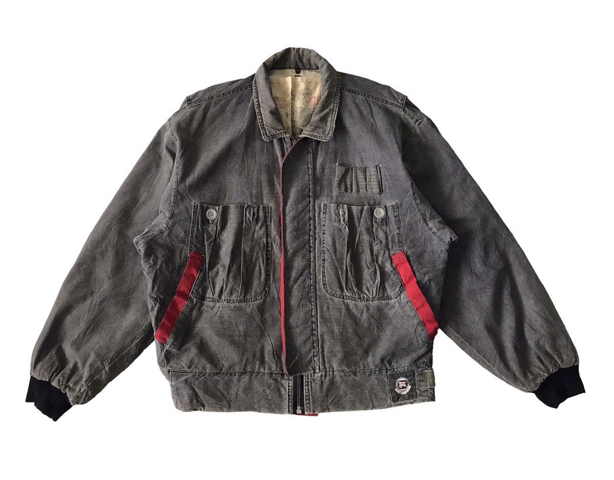 Japanese Brand 💥Vtg Young Safety Bodys by King Jonathan Tactical Jacket Size US M / EU 48-50 / 2 - 1 Thumbnail