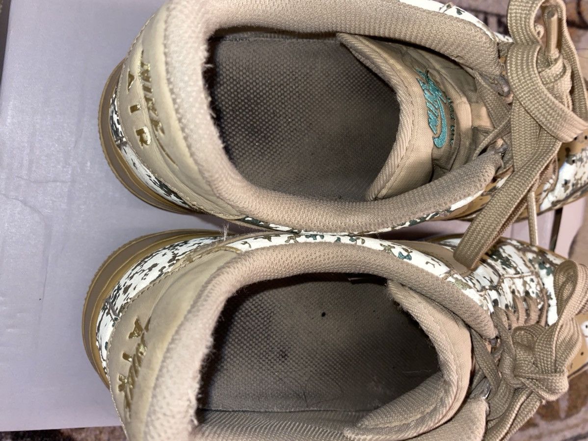 Nike Nike Air Force 1 Low Desert Camo Team Gold 2017 Size US 9 / EU 42 - 7 Thumbnail