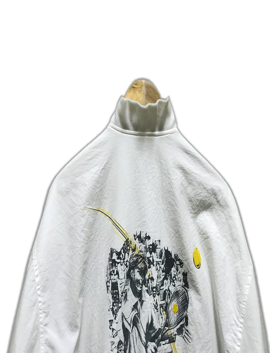 Adidas Vintage Adidas Stefan Edberg Tennis Tournament Jacket Size US M / EU 48-50 / 2 - 3 Thumbnail