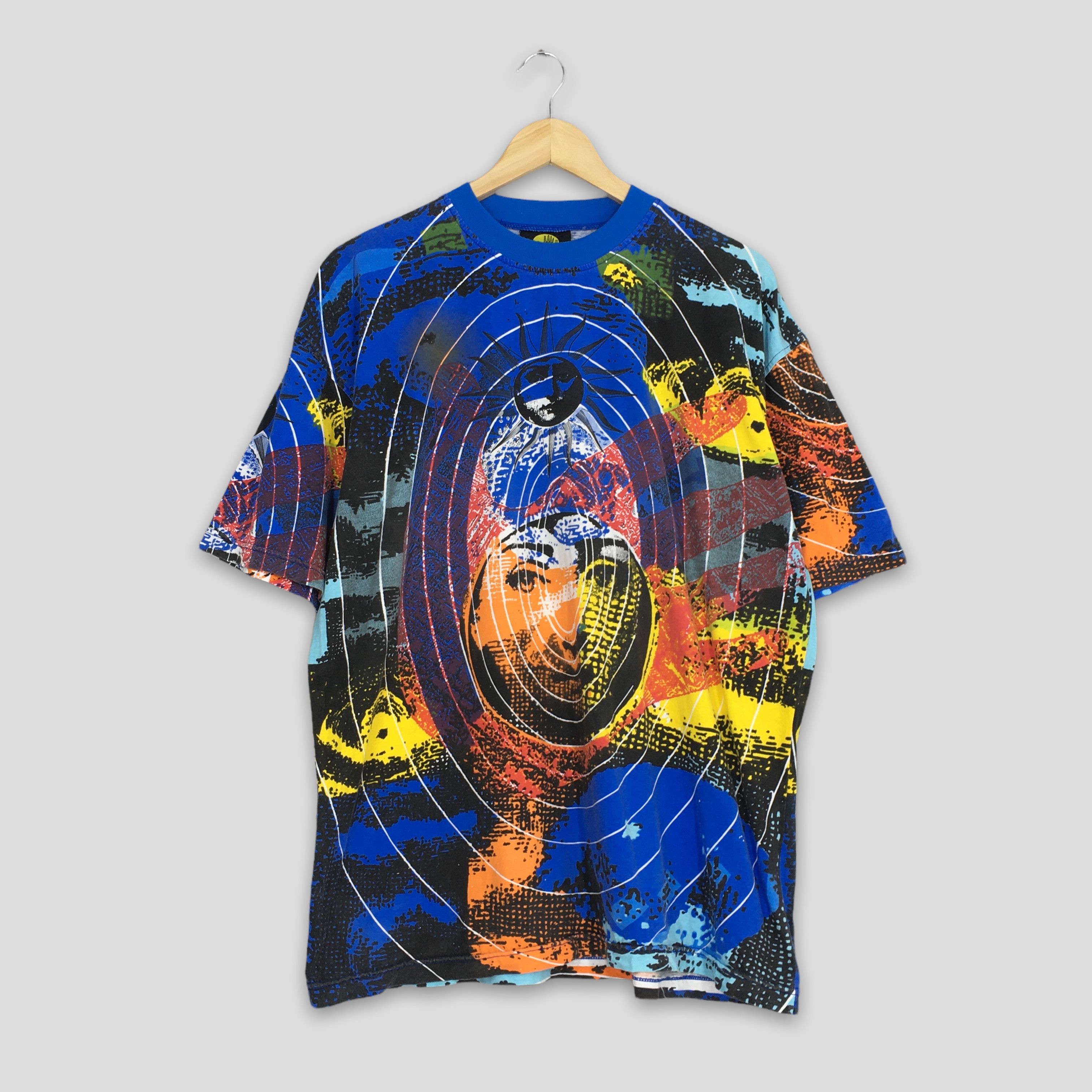 image of Vintage 90's Body Glove Usa Surfing Skater Ovp Tshirt Large in Blue, Men's (Size Medium)