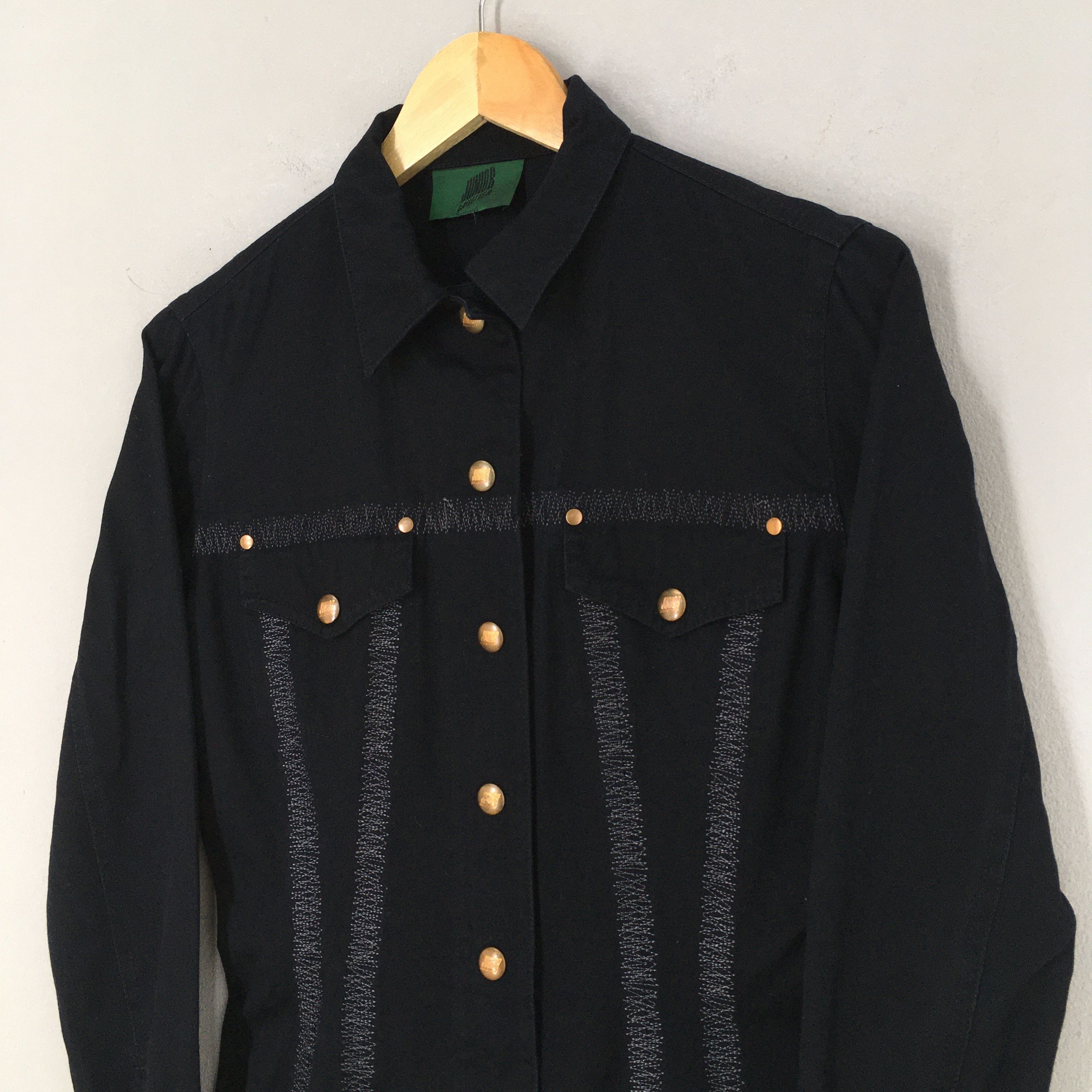 Jean Paul Gaultier × Vintage Junior Gaultier Jean Paul Denim Women Jacket XSmall Size XS / US 0-2 / IT 36-38 - 3 Thumbnail