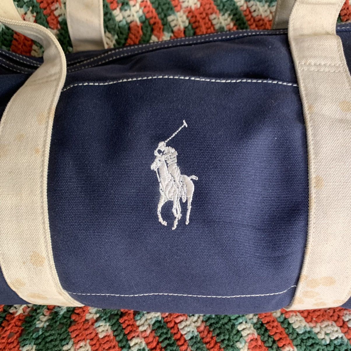 Polo Ralph Lauren RALPH LAUREN POLO DUFFLE BAG GYM CANVAS Size ONE SIZE - 8 Thumbnail