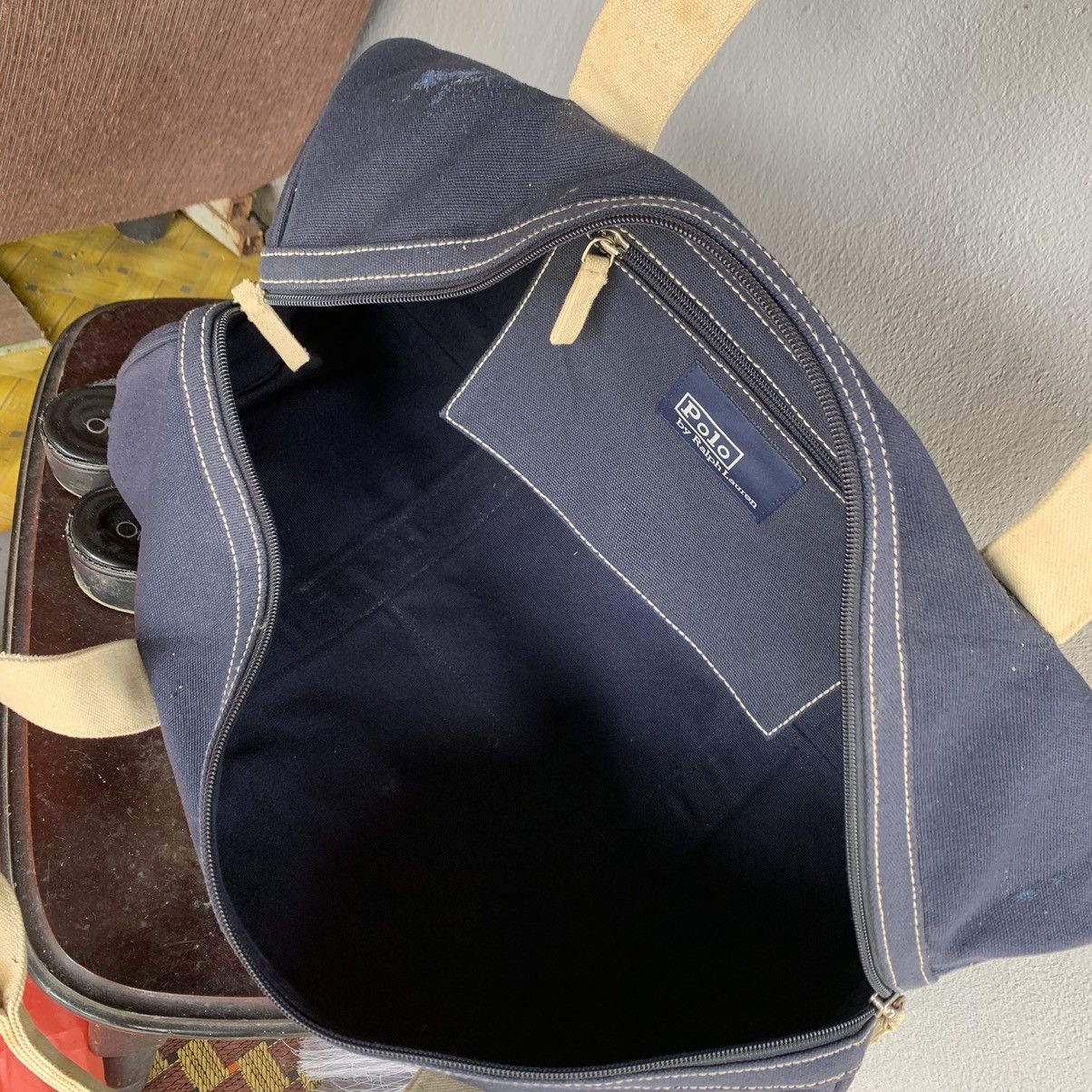 Polo Ralph Lauren RALPH LAUREN POLO DUFFLE BAG GYM CANVAS Size ONE SIZE - 17 Thumbnail