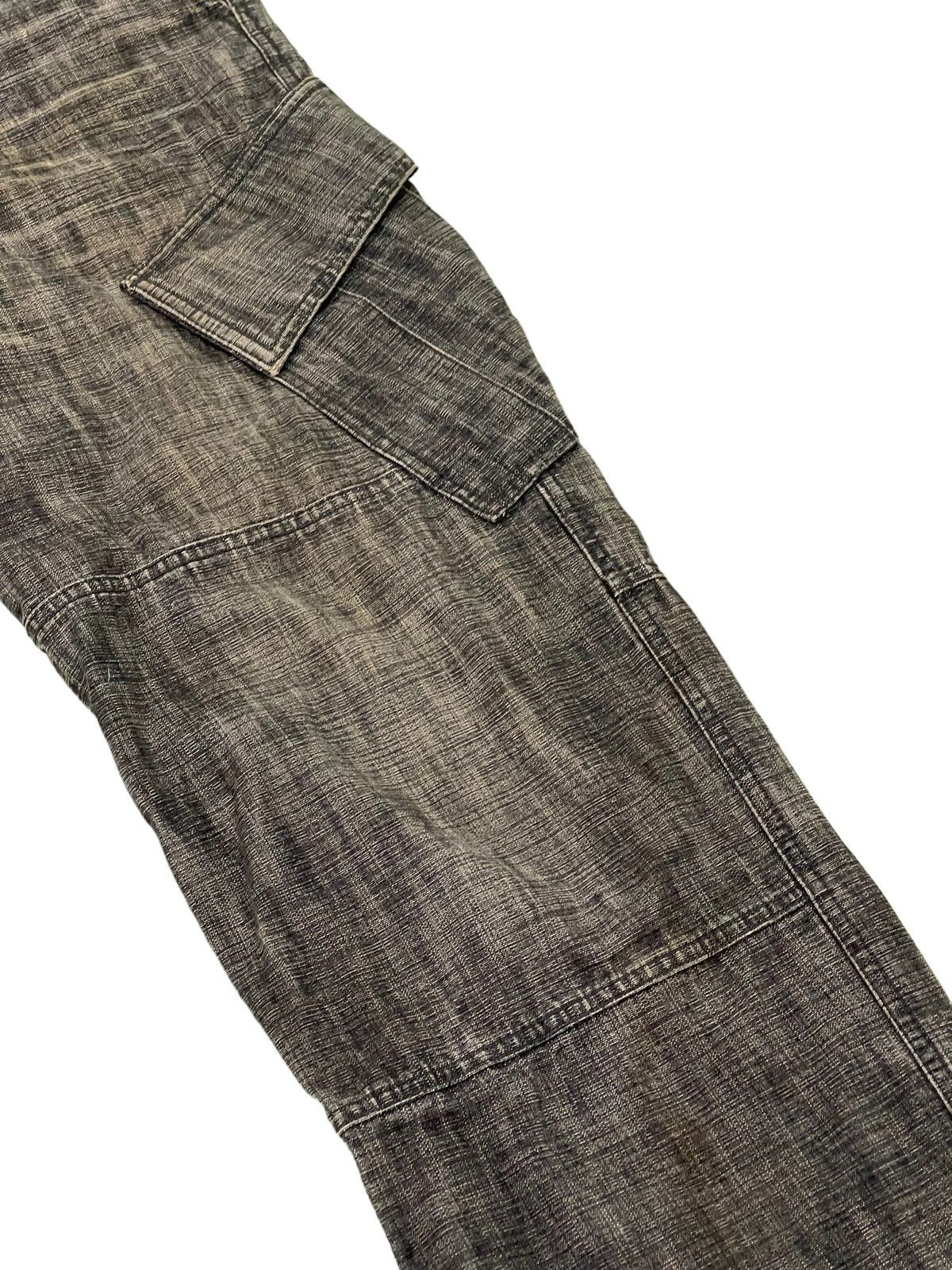 Japanese Brand Cargo Denim Cardinal Design Japan Loose Baggy 3🟦9 Size US 30 / EU 46 - 16 Thumbnail
