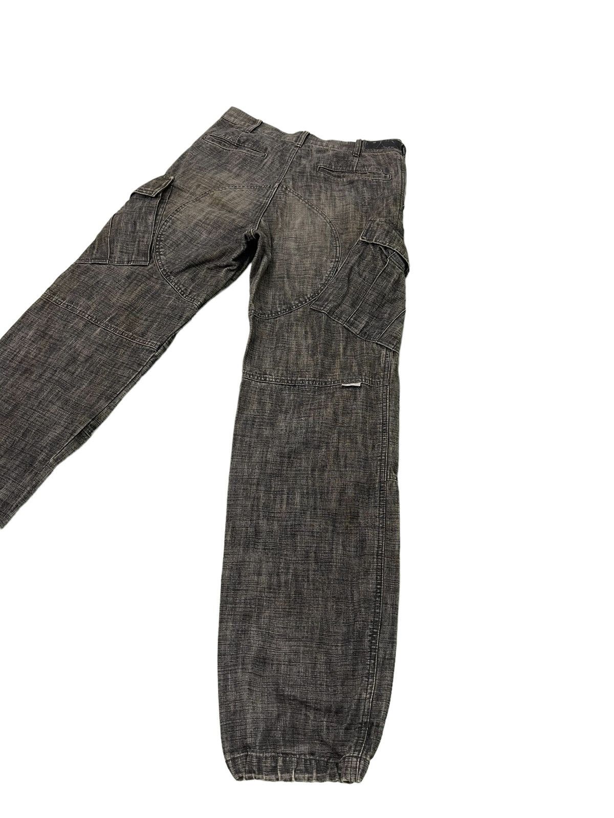 Japanese Brand Cargo Denim Cardinal Design Japan Loose Baggy 3🟦9 Size US 30 / EU 46 - 3 Thumbnail