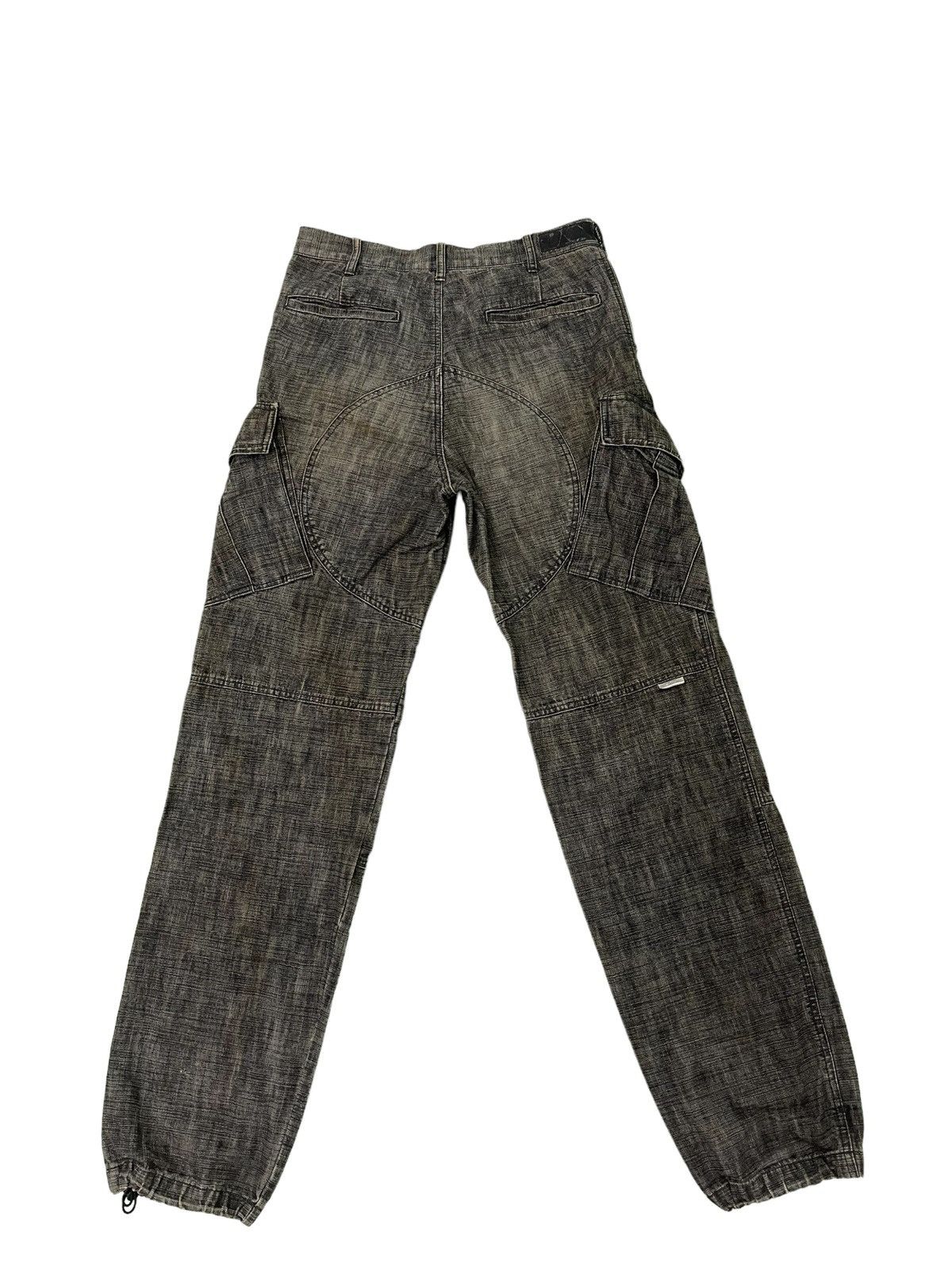 Japanese Brand Cargo Denim Cardinal Design Japan Loose Baggy 3🟦9 Size US 30 / EU 46 - 2 Thumbnail