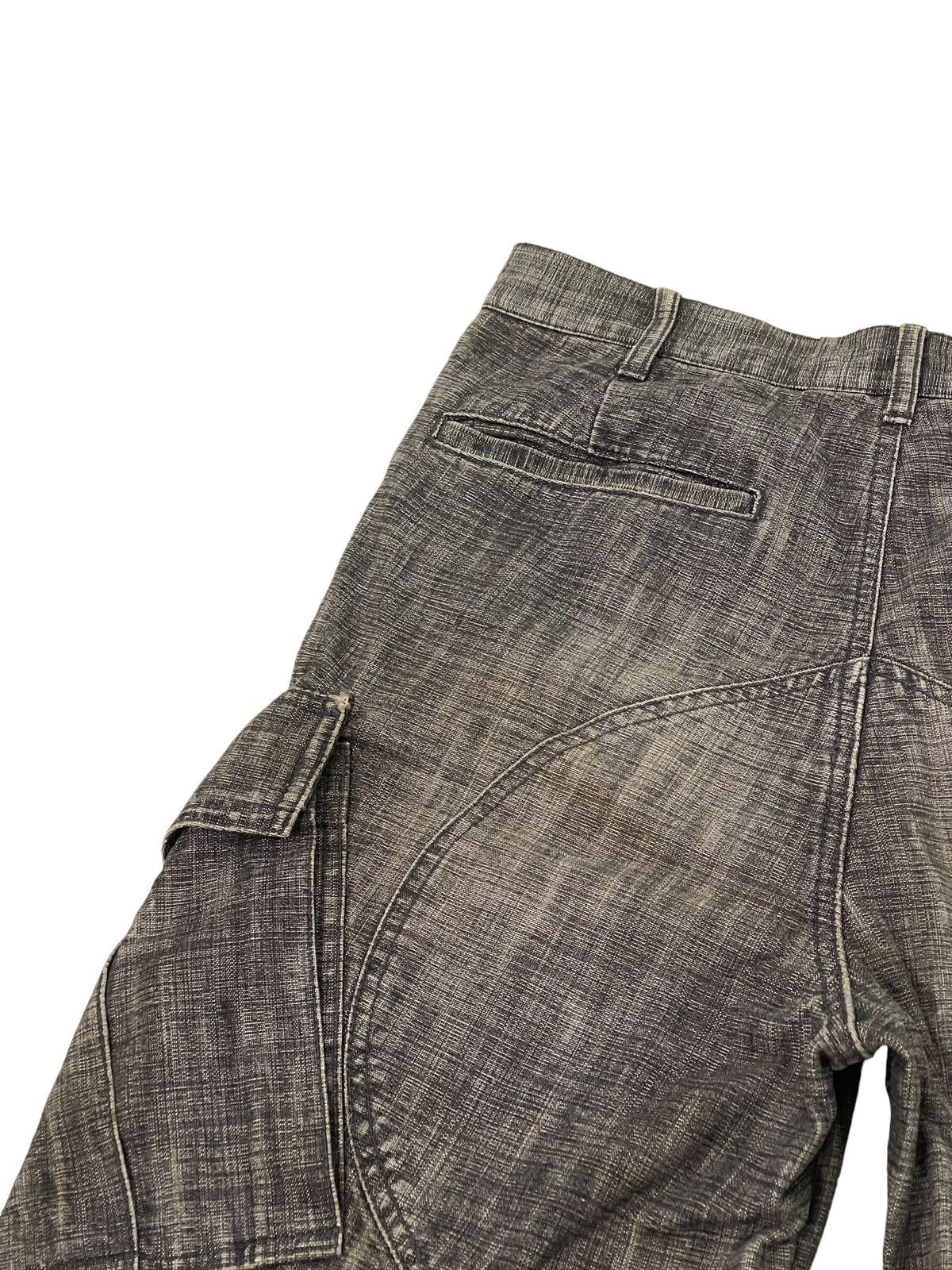 Japanese Brand Cargo Denim Cardinal Design Japan Loose Baggy 3🟦9 Size US 30 / EU 46 - 9 Thumbnail