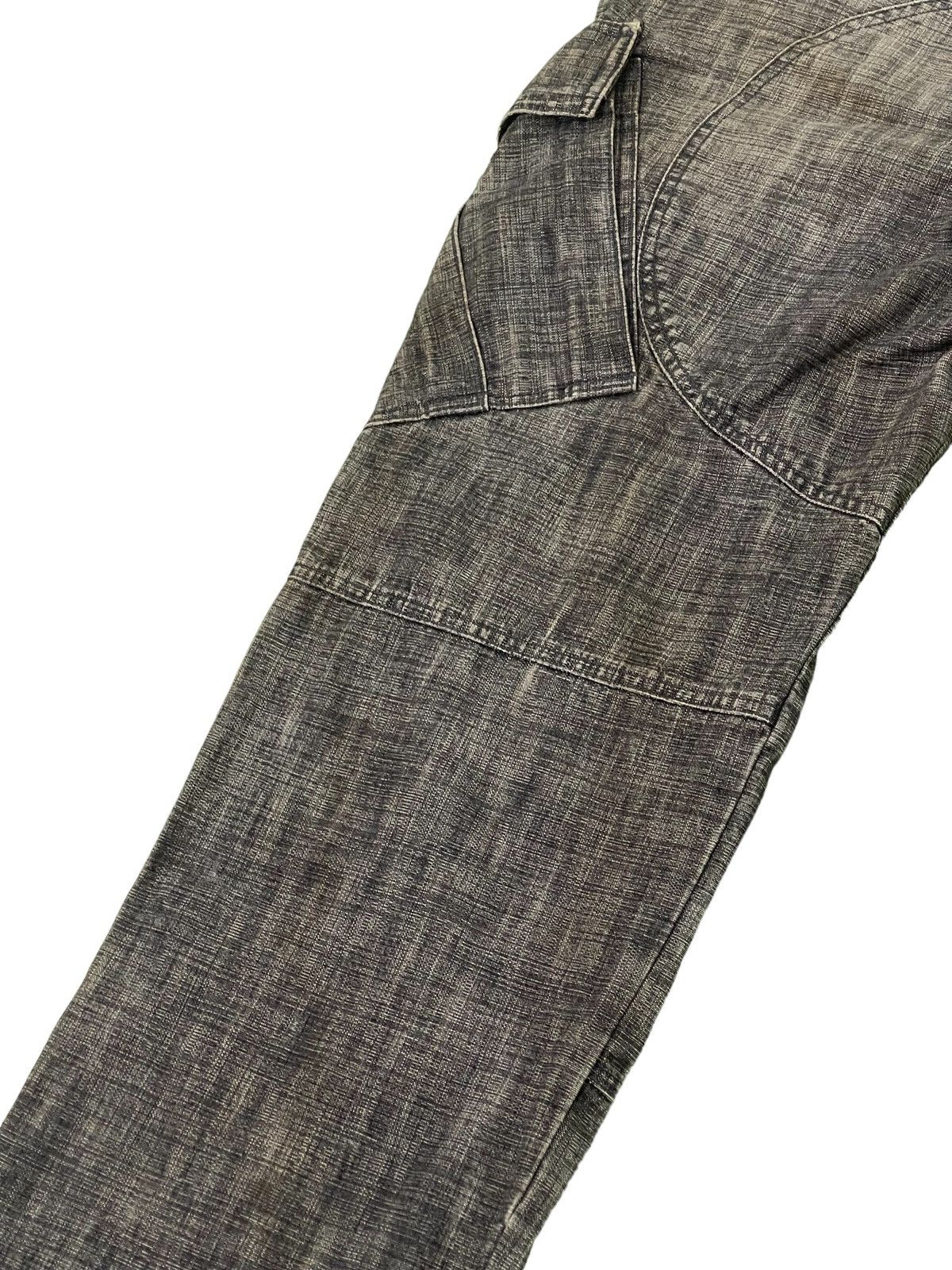 Japanese Brand Cargo Denim Cardinal Design Japan Loose Baggy 3🟦9 Size US 30 / EU 46 - 6 Thumbnail