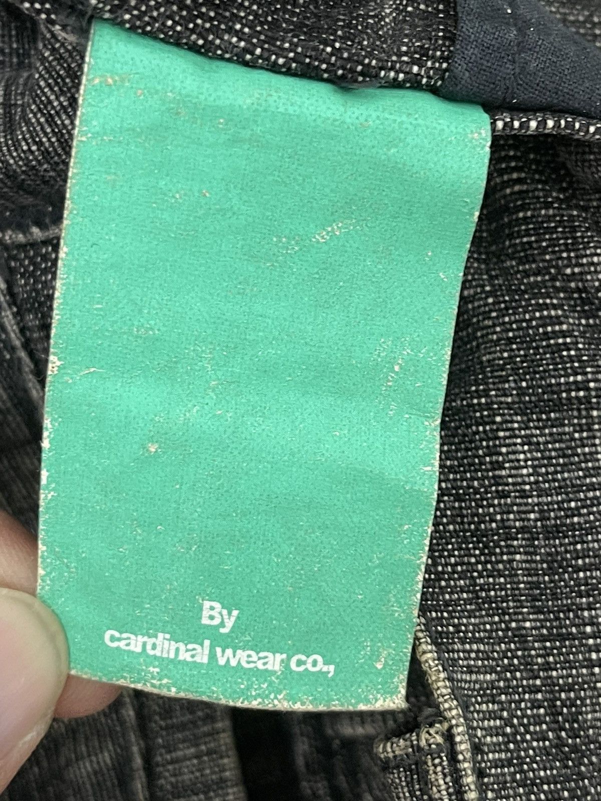 Japanese Brand Cargo Denim Cardinal Design Japan Loose Baggy 3🟦9 Size US 30 / EU 46 - 22 Thumbnail
