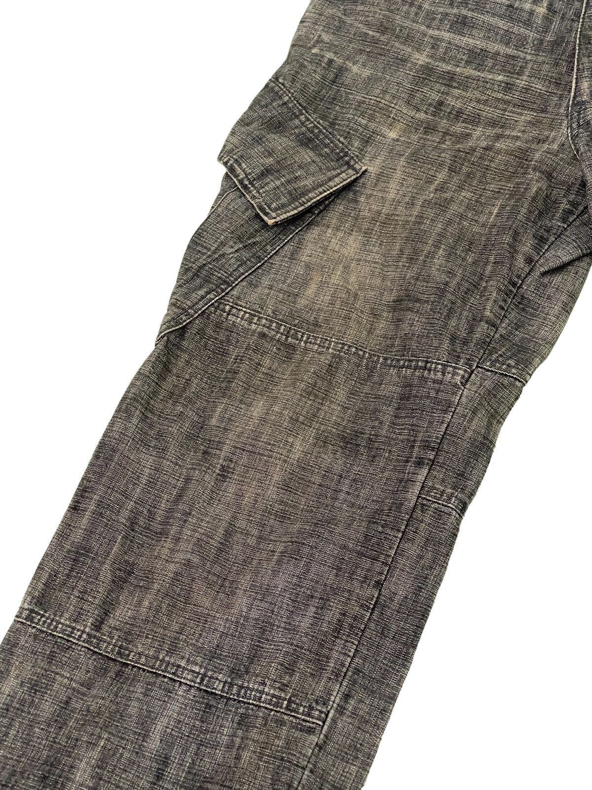 Japanese Brand Cargo Denim Cardinal Design Japan Loose Baggy 3🟦9 Size US 30 / EU 46 - 17 Thumbnail