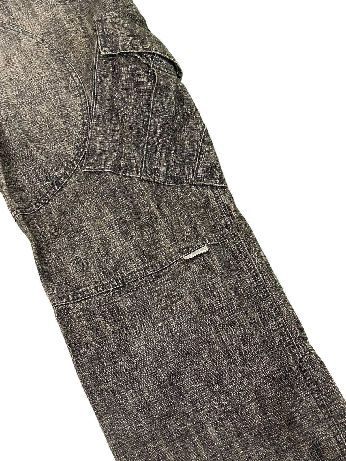 Japanese Brand Cargo Denim Cardinal Design Japan Loose Baggy 3🟦9 Size US 30 / EU 46 - 7 Thumbnail