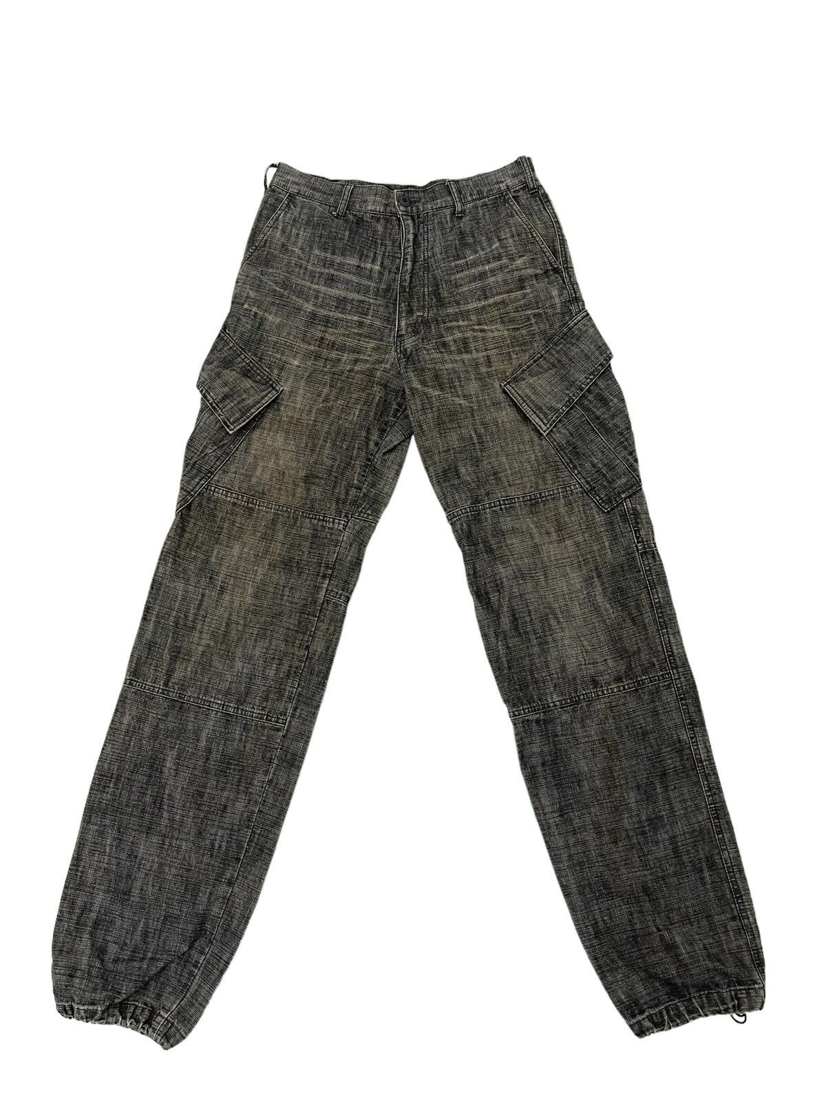 Japanese Brand Cargo Denim Cardinal Design Japan Loose Baggy 3🟦9 Size US 30 / EU 46 - 10 Thumbnail