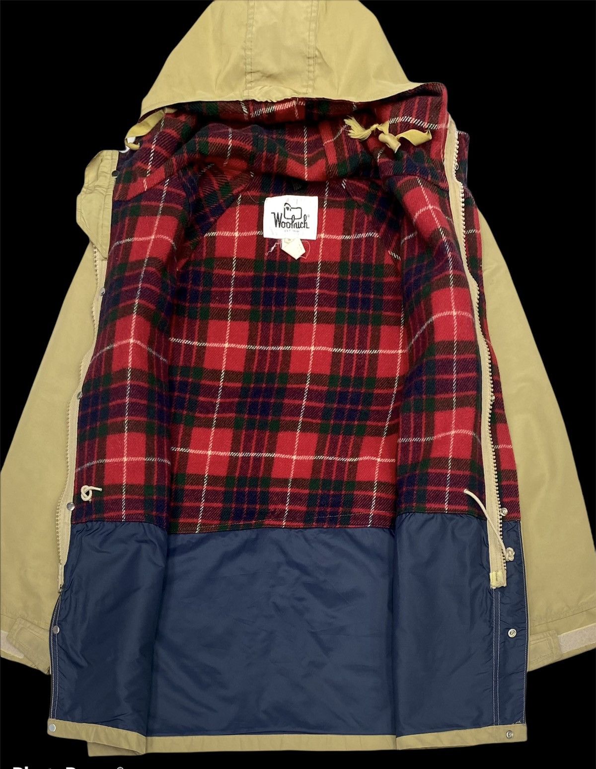 Vintage × Woolrich Woolen Mills 🔥 VINTAGE WOOLRICH WINTER HOODED PARKA USA 🔥🔥 Size US L / EU 52-54 / 3 - 16 Thumbnail