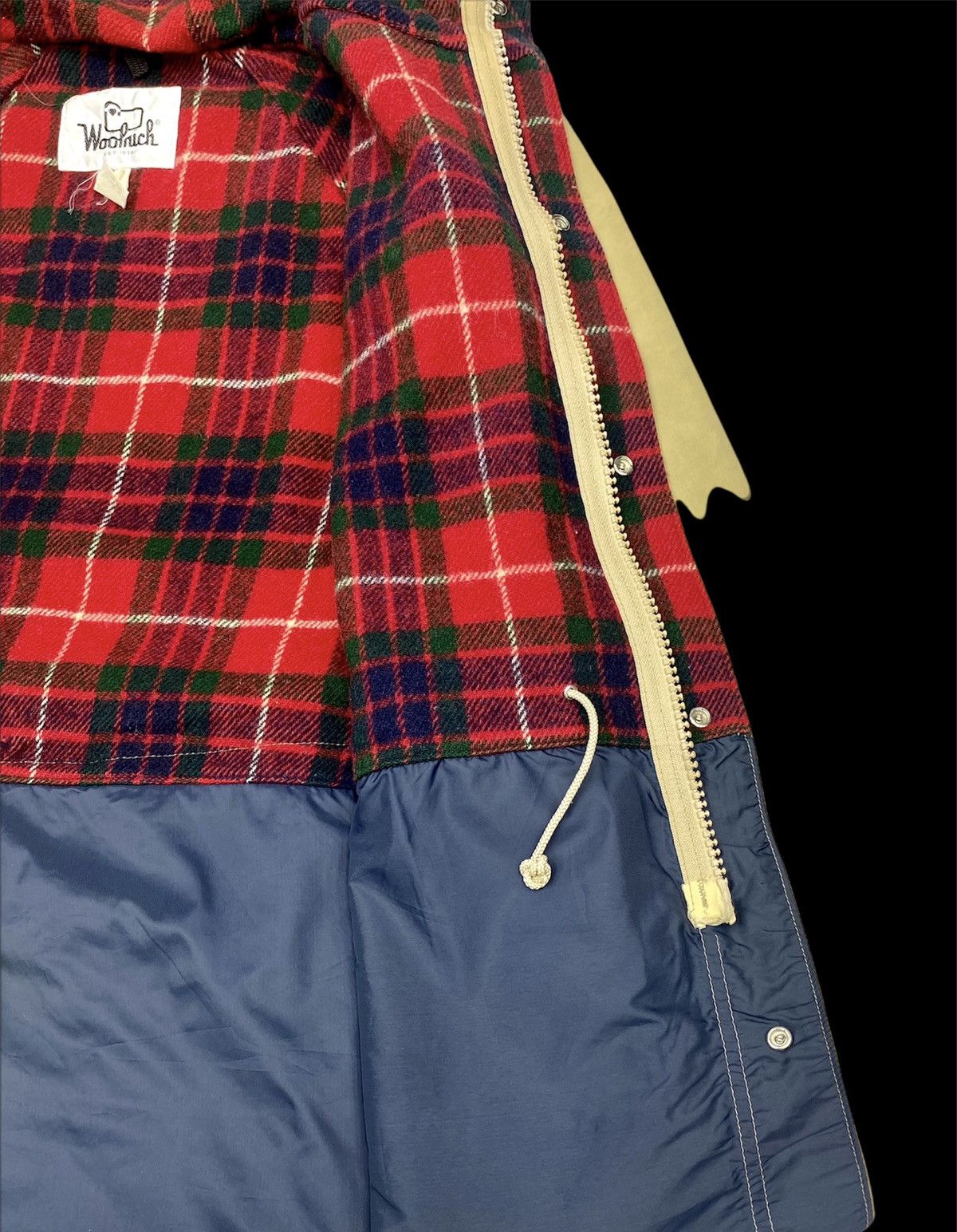 Vintage × Woolrich Woolen Mills 🔥 VINTAGE WOOLRICH WINTER HOODED PARKA USA 🔥🔥 Size US L / EU 52-54 / 3 - 18 Thumbnail