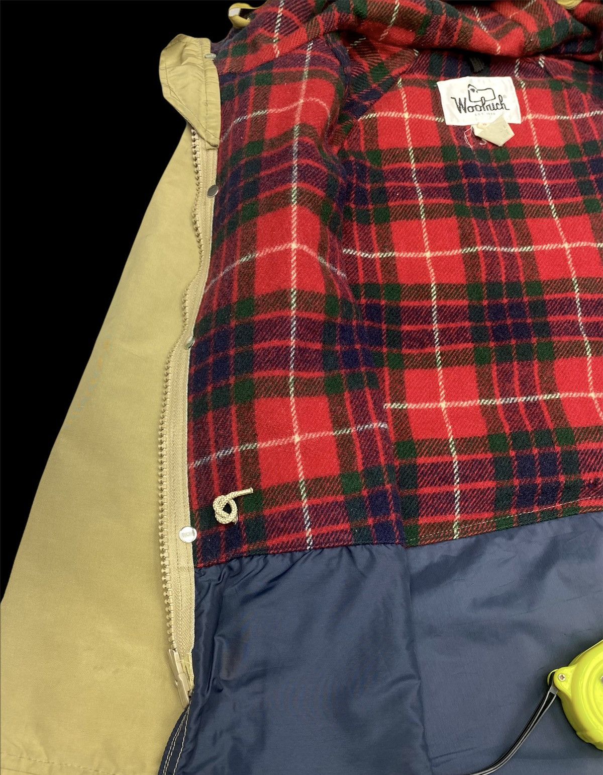 Vintage × Woolrich Woolen Mills 🔥 VINTAGE WOOLRICH WINTER HOODED PARKA USA 🔥🔥 Size US L / EU 52-54 / 3 - 19 Thumbnail
