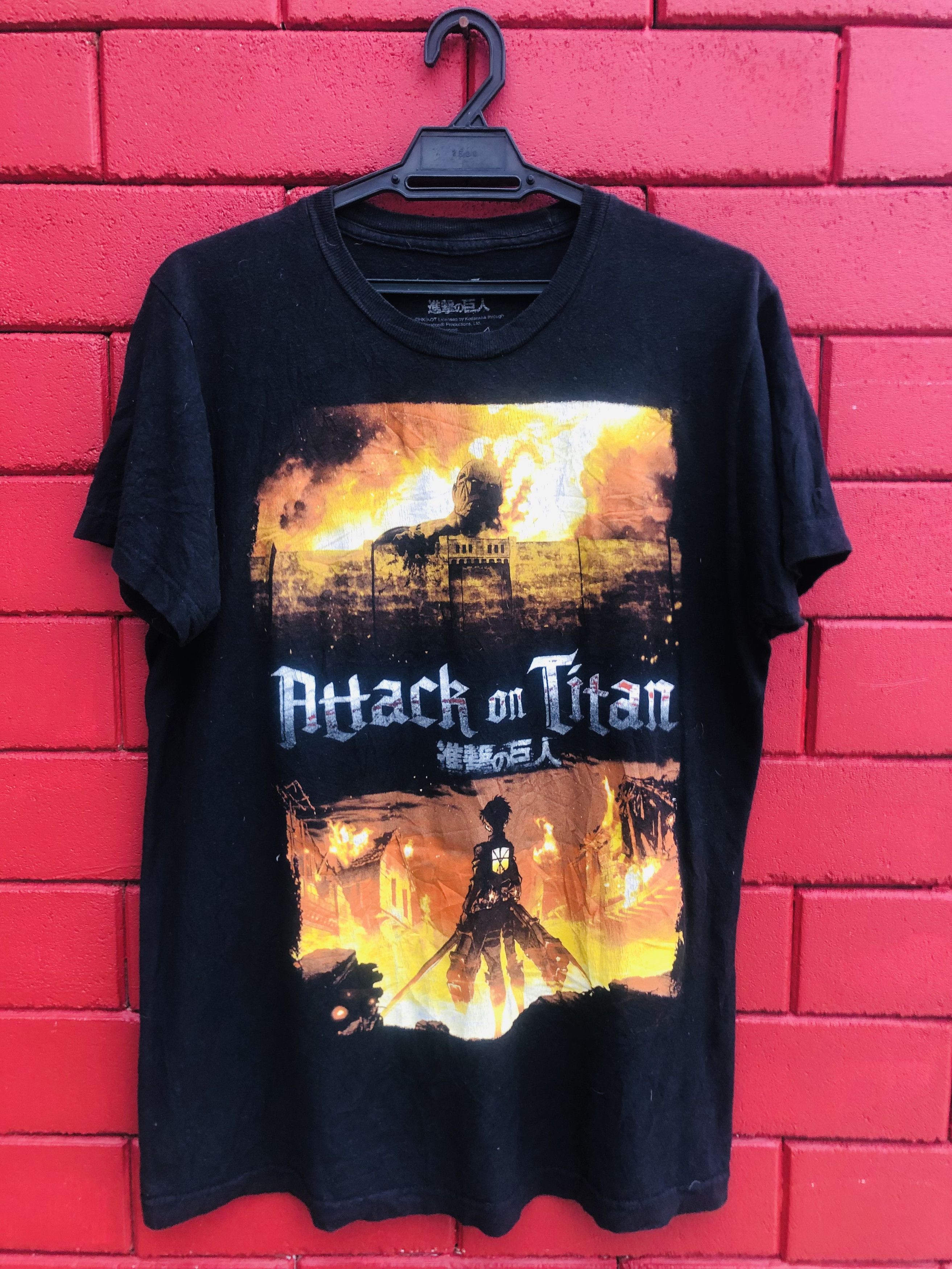 Vintage Vintage Attack On Titan Japanese Streetwear Fashion Size US M / EU 48-50 / 2 - 1 Thumbnail
