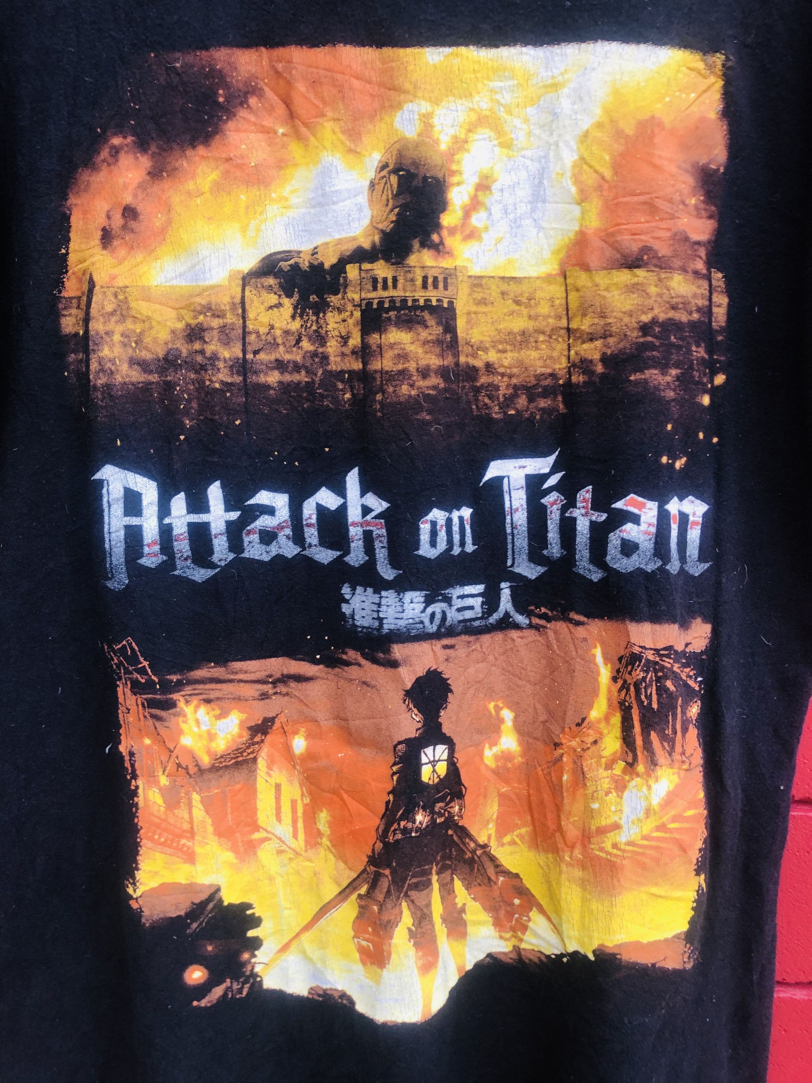 Vintage Vintage Attack On Titan Japanese Streetwear Fashion Size US M / EU 48-50 / 2 - 3 Thumbnail