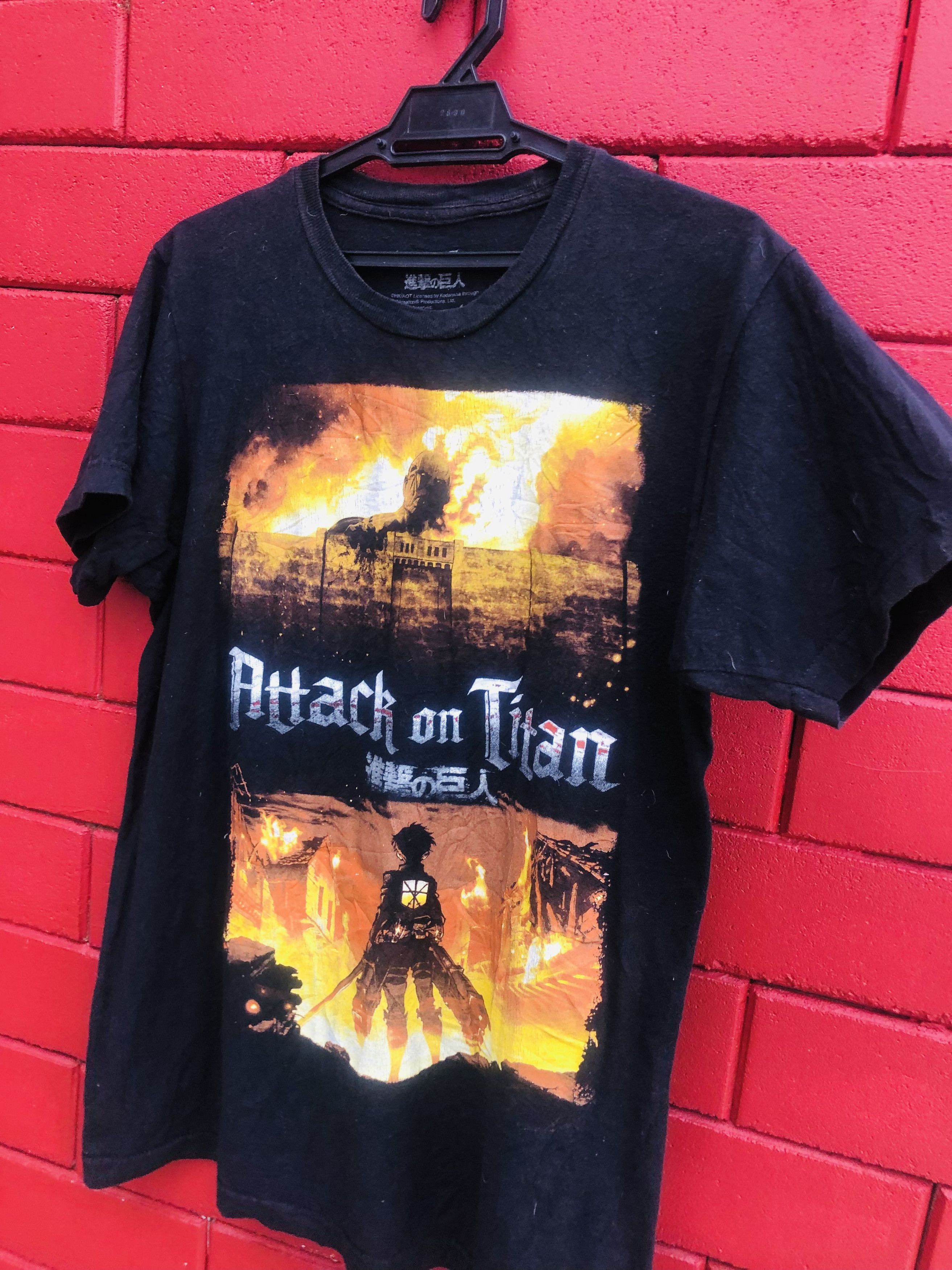 Vintage Vintage Attack On Titan Japanese Streetwear Fashion Size US M / EU 48-50 / 2 - 5 Thumbnail