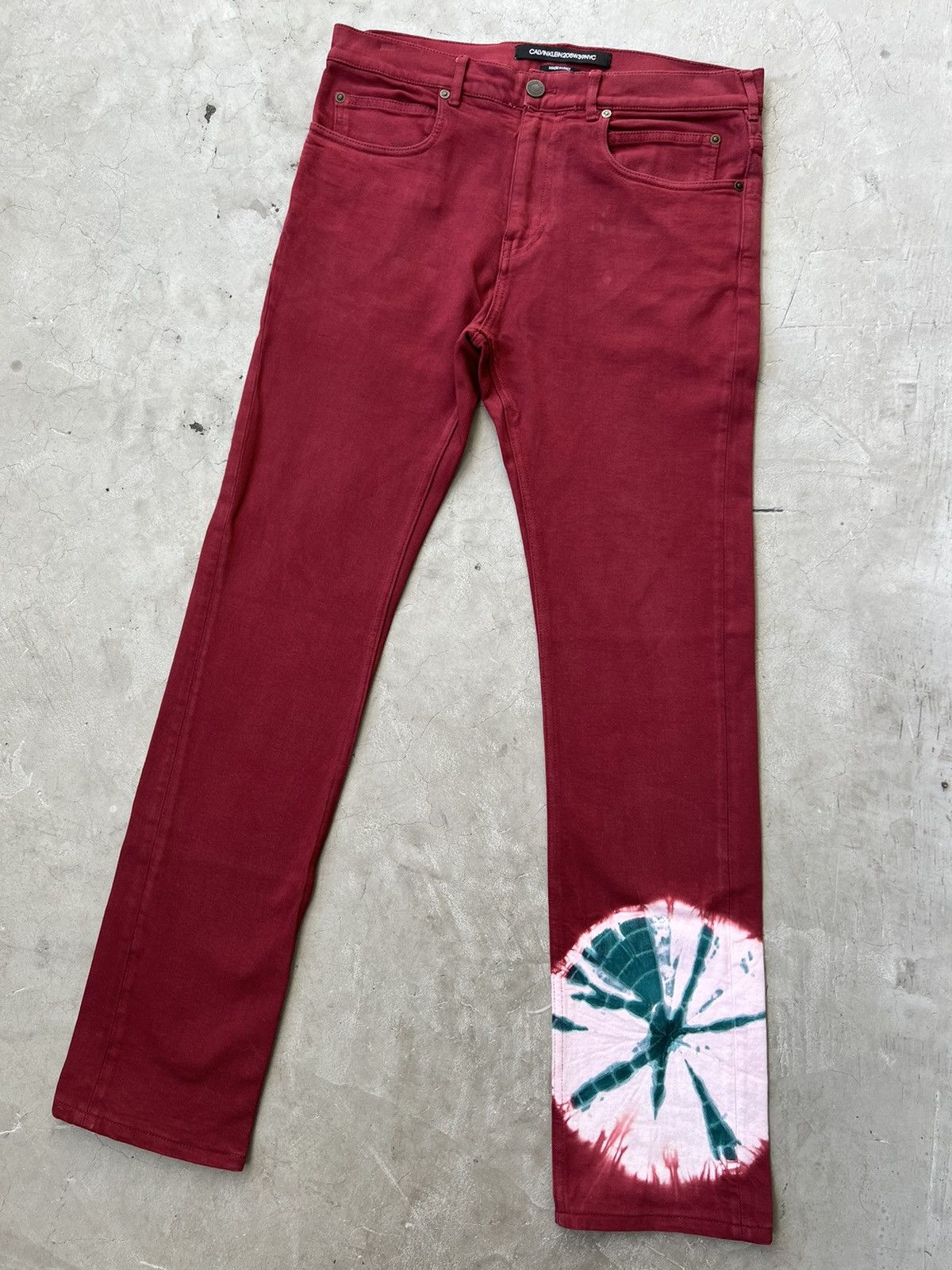 Calvin Klein 205W39NYC SS/19 Calvin Klein 205W39NYC Tie Dye Pants Size US 32 / EU 48 - 3 Thumbnail