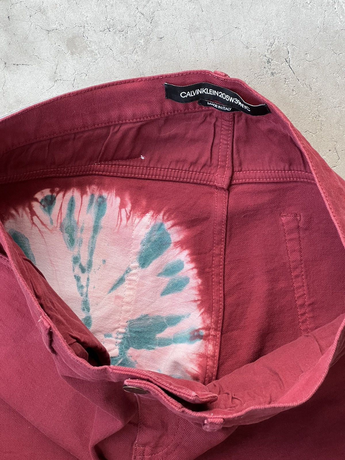 Calvin Klein 205W39NYC SS/19 Calvin Klein 205W39NYC Tie Dye Pants Size US 32 / EU 48 - 7 Thumbnail