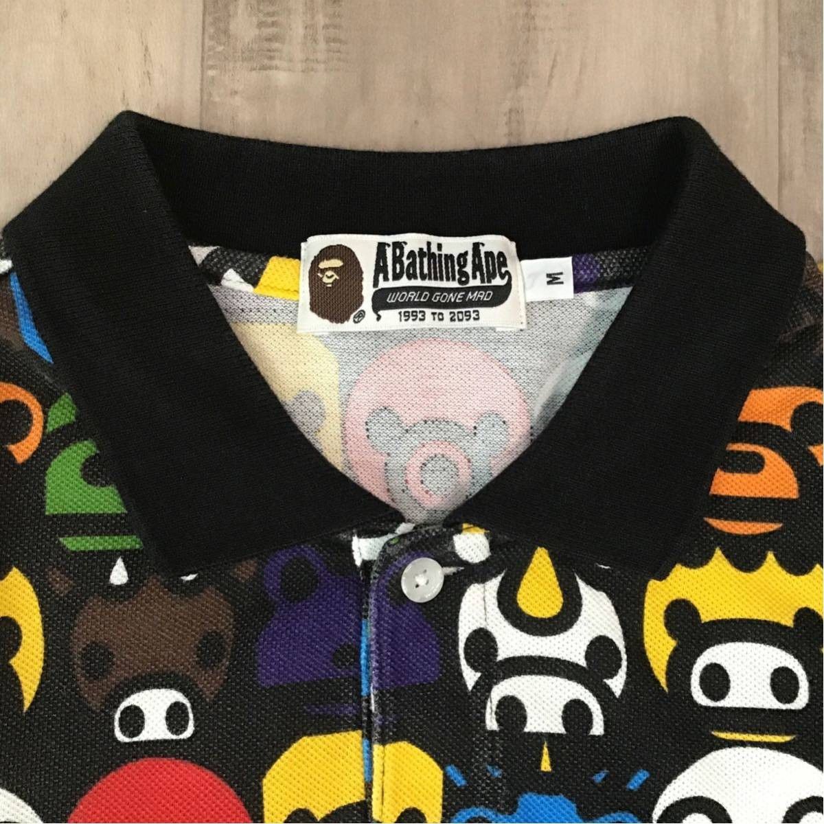 Bape BAPE STA Milo Animal polo shirt BAPE STAR a bathing ape Size US M / EU 48-50 / 2 - 3 Thumbnail
