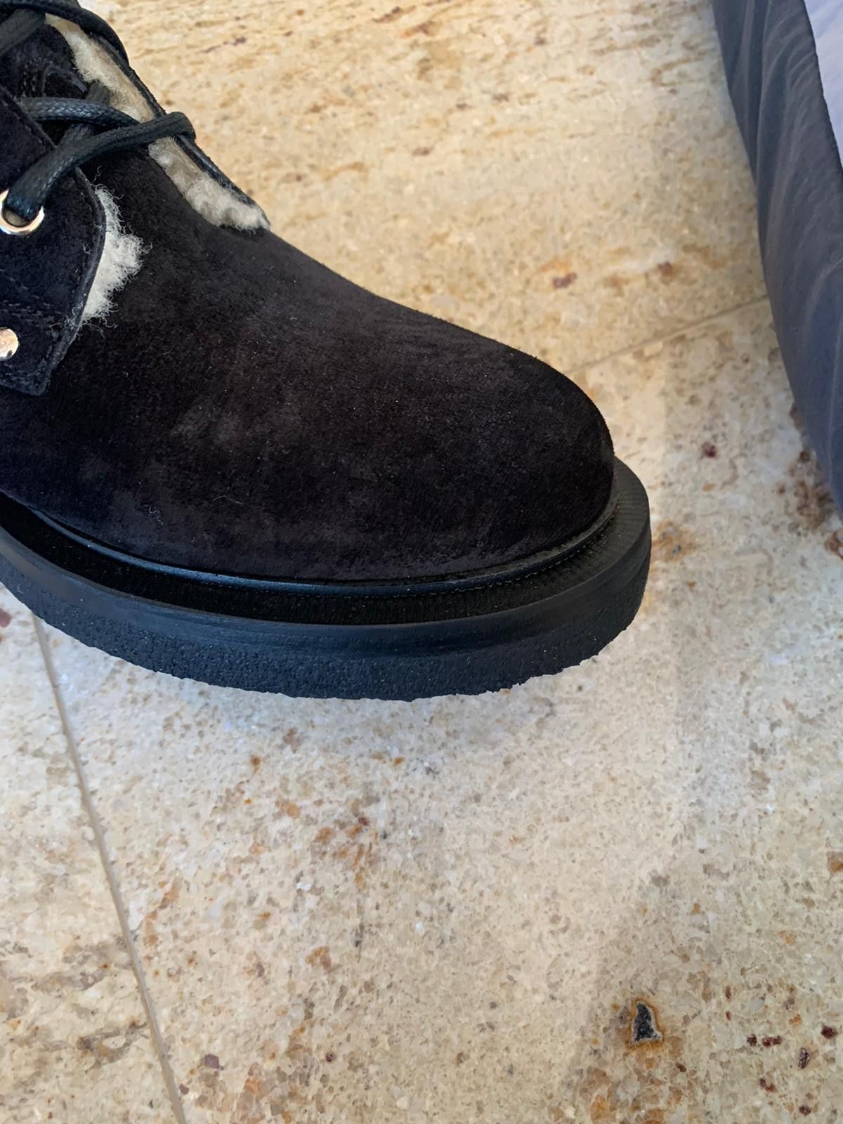 Balmain Shearling Buckle Boots in Black Size US 10 / EU 43 - 15 Thumbnail
