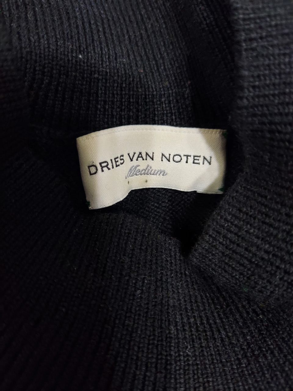 Dries Van Noten Loose Colorblock Wool Knit Sweater Size US M / EU 48-50 / 2 - 4 Thumbnail