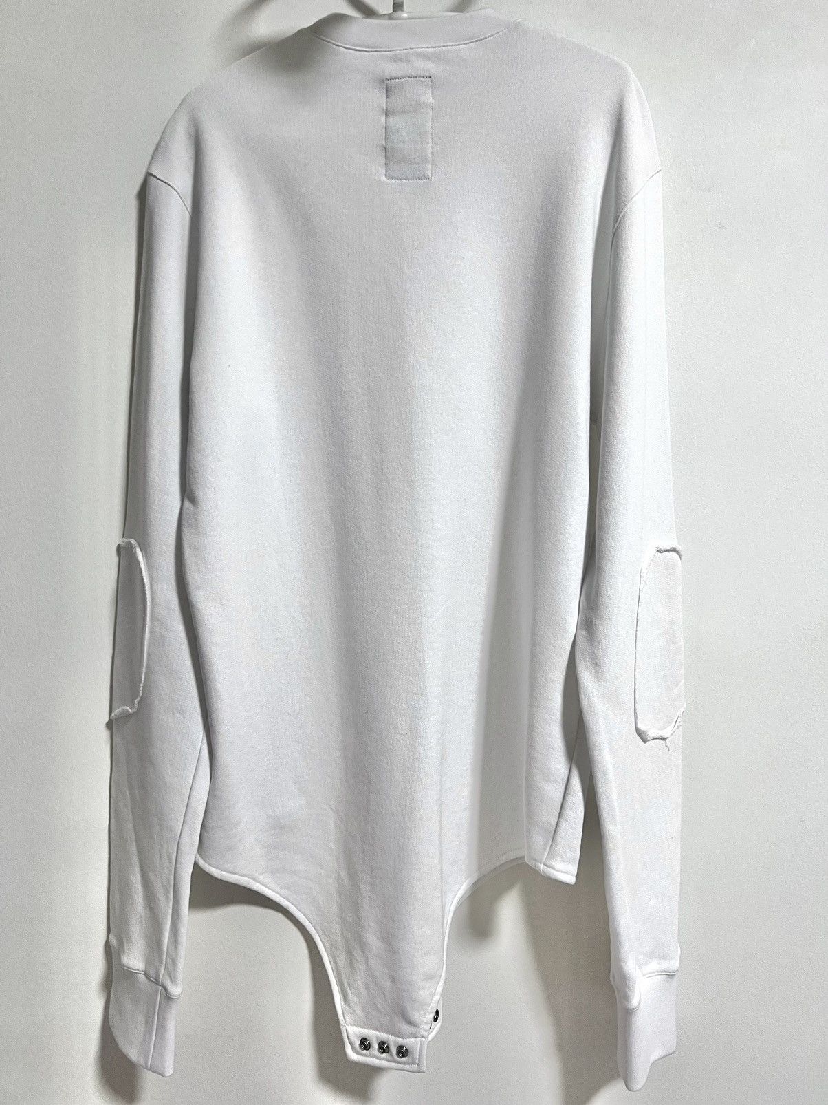 Champion × Rick Owens Logo Embroidered Cotton Long Sleeve Bib Size US L / EU 52-54 / 3 - 5 Thumbnail