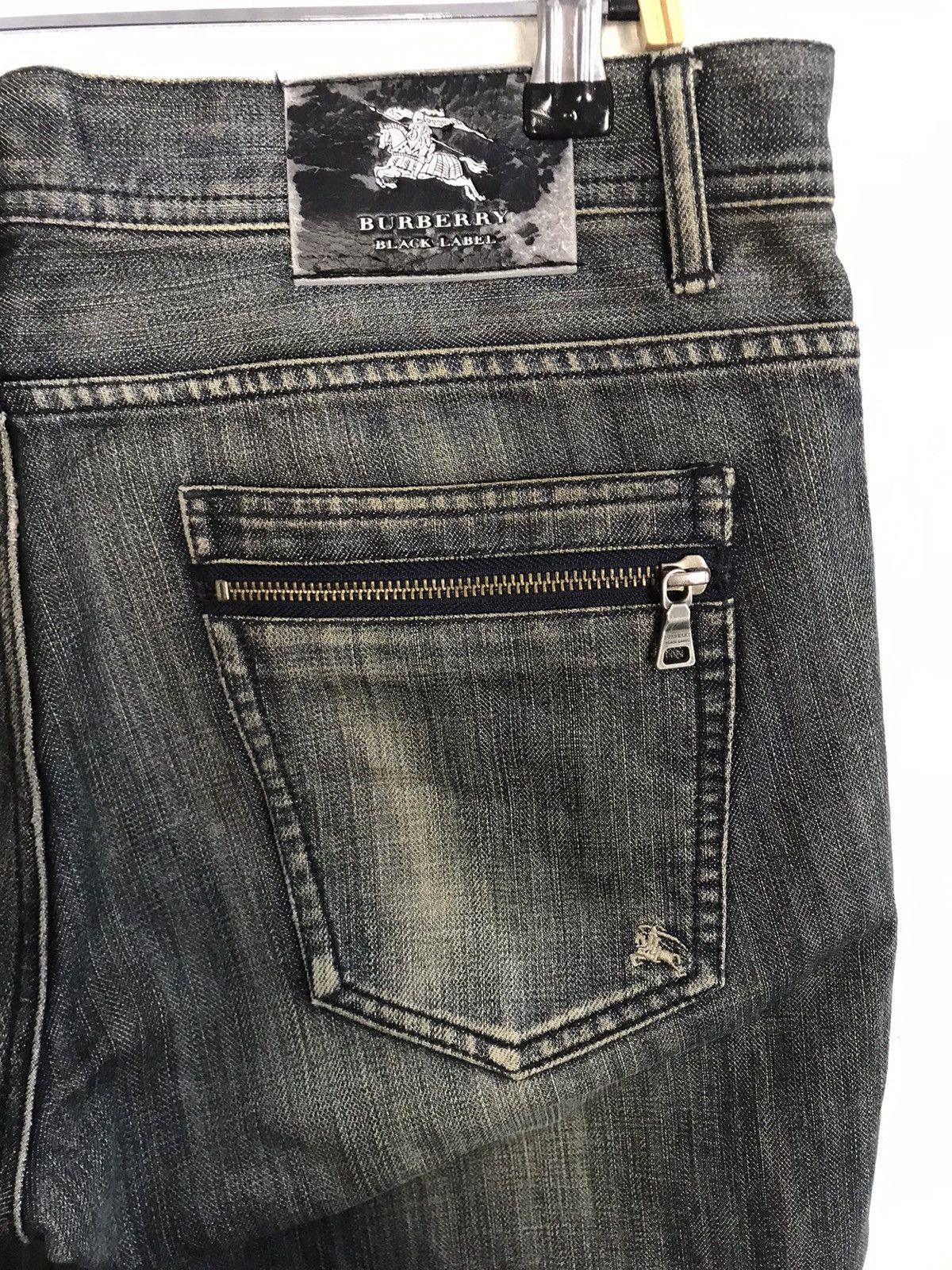 Burberry BURBERRY London Black Label Zipper Pocket Fits 32 33 Size US 33 - 5 Thumbnail
