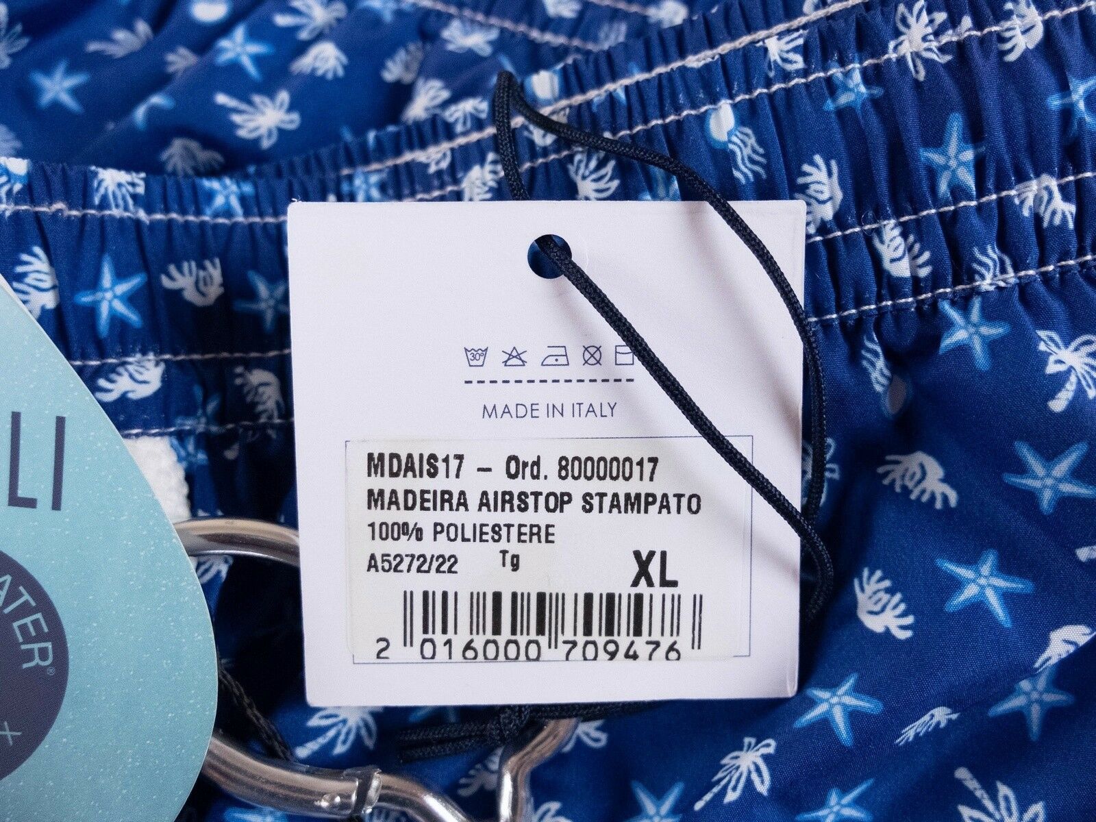 Fedeli FEDELI blue swim shorts trunks authentic - XL - NWT Size US 36 / EU 52 - 4 Thumbnail