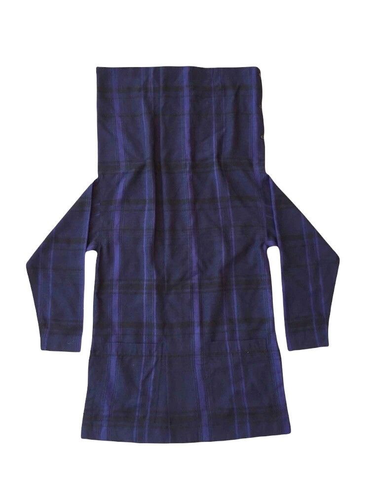 Issey Miyake 💥Final💥Issey Miyake Plantation Cowl Neck Check Shirt Size M / US 6-8 / IT 42-44 - 2 Thumbnail