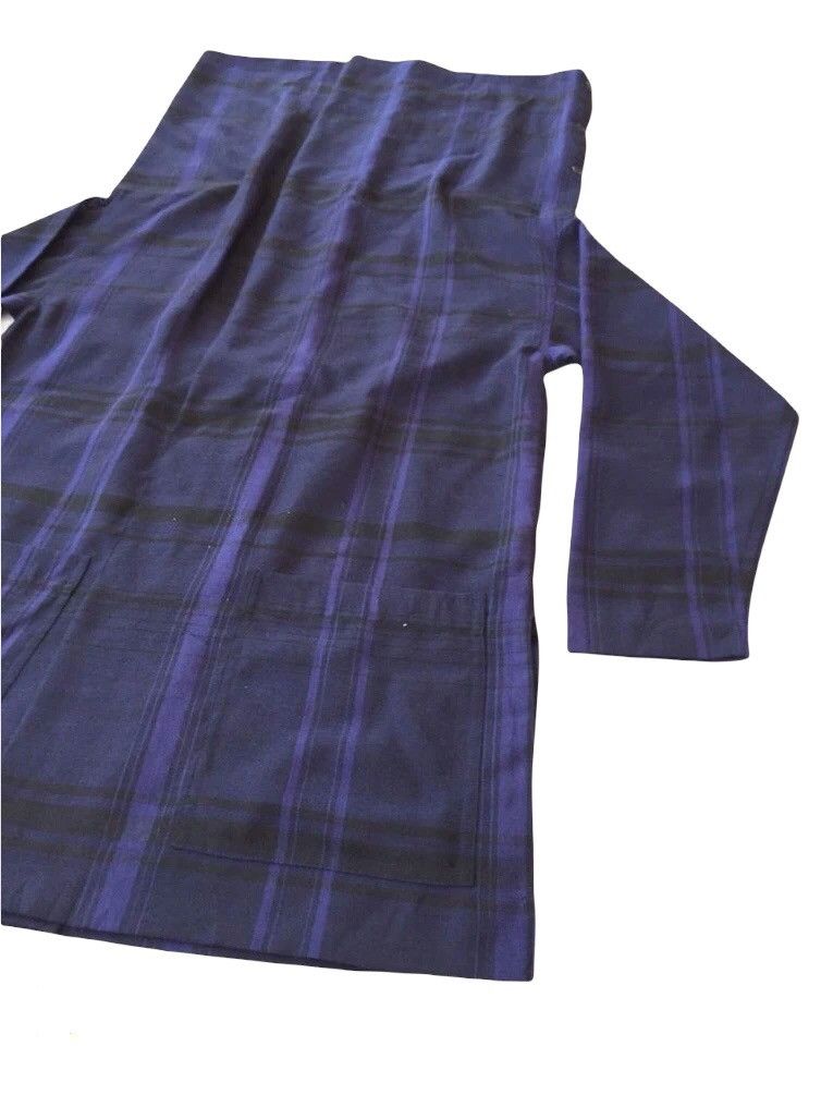 Issey Miyake 💥Final💥Issey Miyake Plantation Cowl Neck Check Shirt Size M / US 6-8 / IT 42-44 - 3 Thumbnail