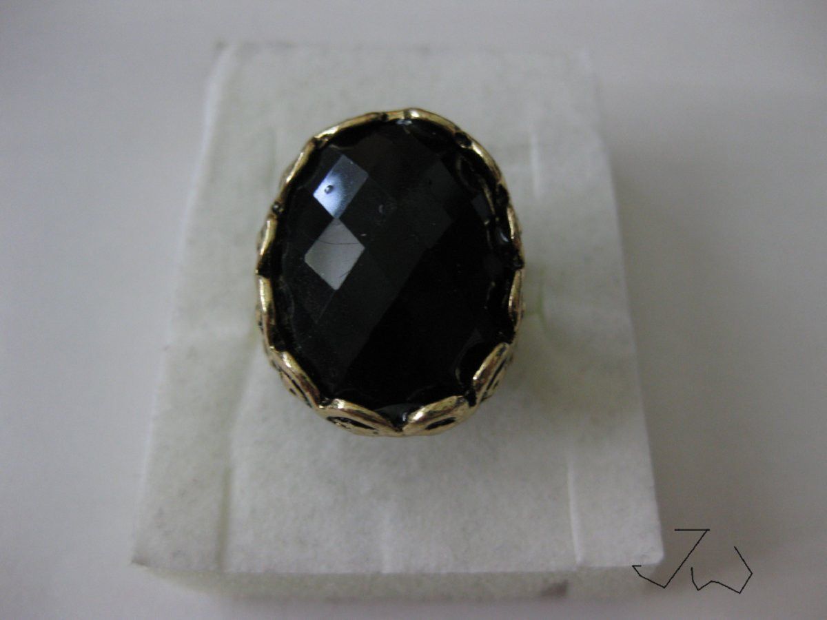 Jewelry Black Vintage Bronze Ring - Size 6.25 Size ONE SIZE - 1 Thumbnail