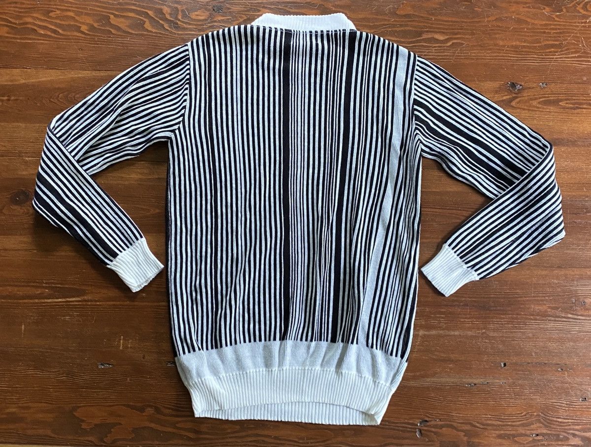 Vintage Vintage 80’s Brimwick Barcode All Over Knit Sweater Size US L / EU 52-54 / 3 - 10 Thumbnail