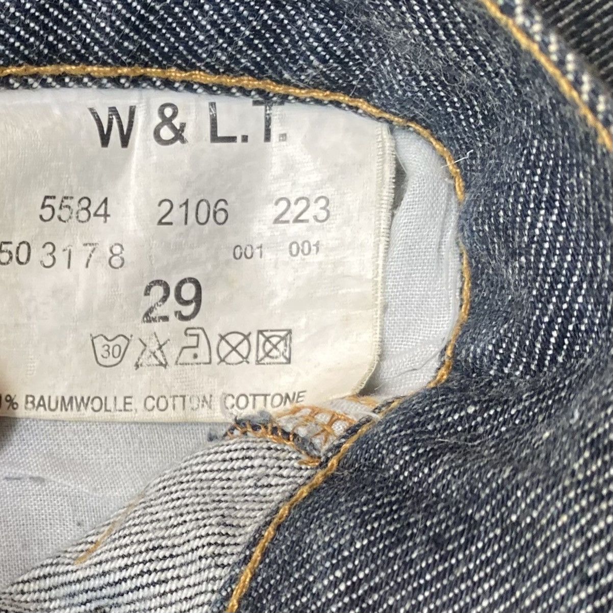 W&LT × Walter Van Beirendonck W&LT Double Pocket Jeans Size US 29 - 8 Thumbnail