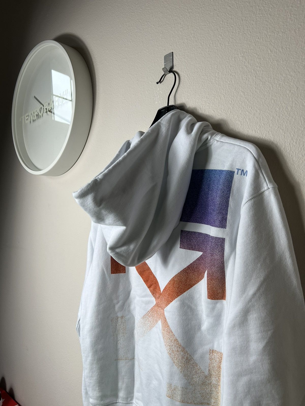 Off-White Off-White Degrade Diagonal Arrow Slim Fit Hoodie Size US L / EU 52-54 / 3 - 6 Thumbnail
