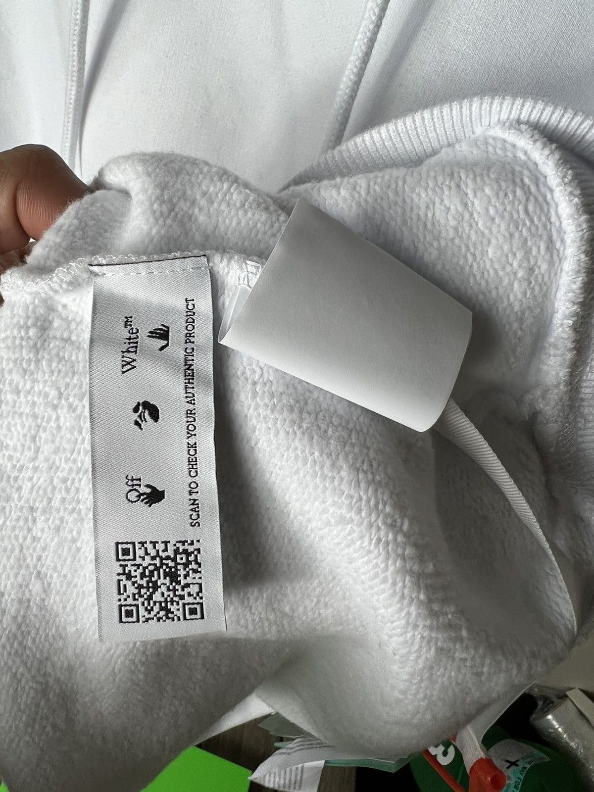 Off-White Off-White Degrade Diagonal Arrow Slim Fit Hoodie Size US L / EU 52-54 / 3 - 9 Thumbnail
