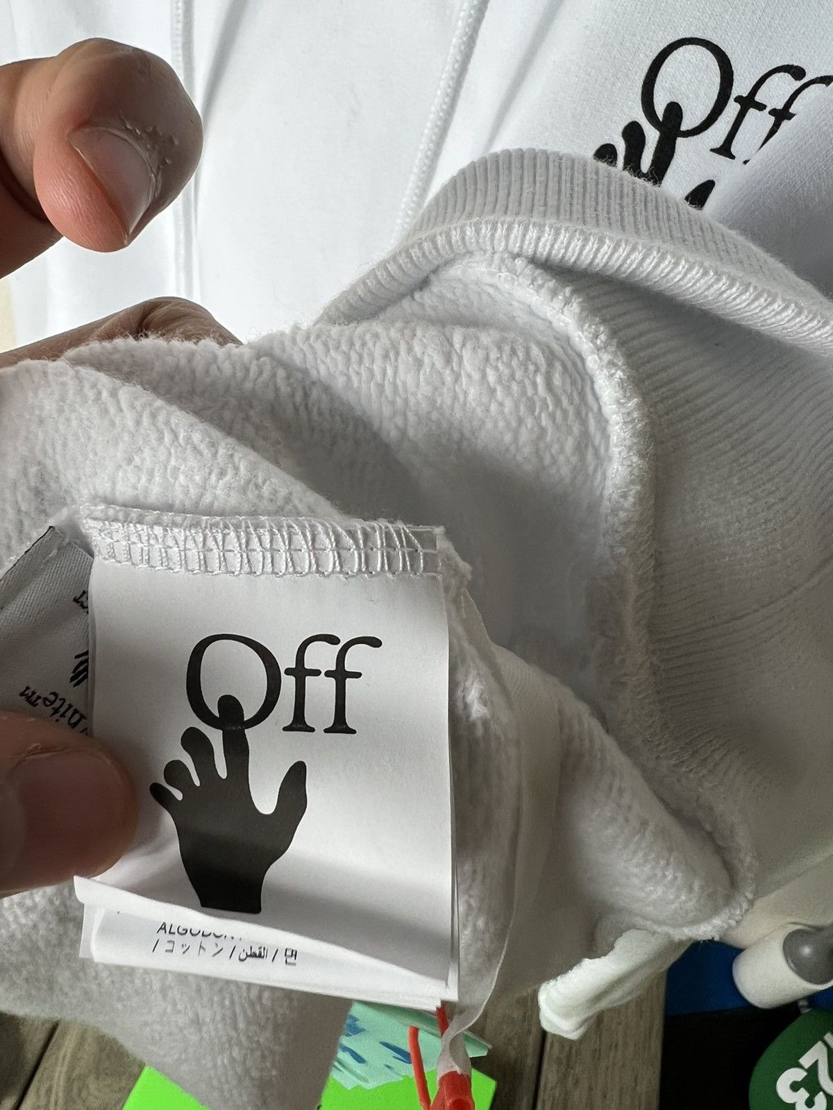 Off-White Off-White Degrade Diagonal Arrow Slim Fit Hoodie Size US L / EU 52-54 / 3 - 10 Thumbnail