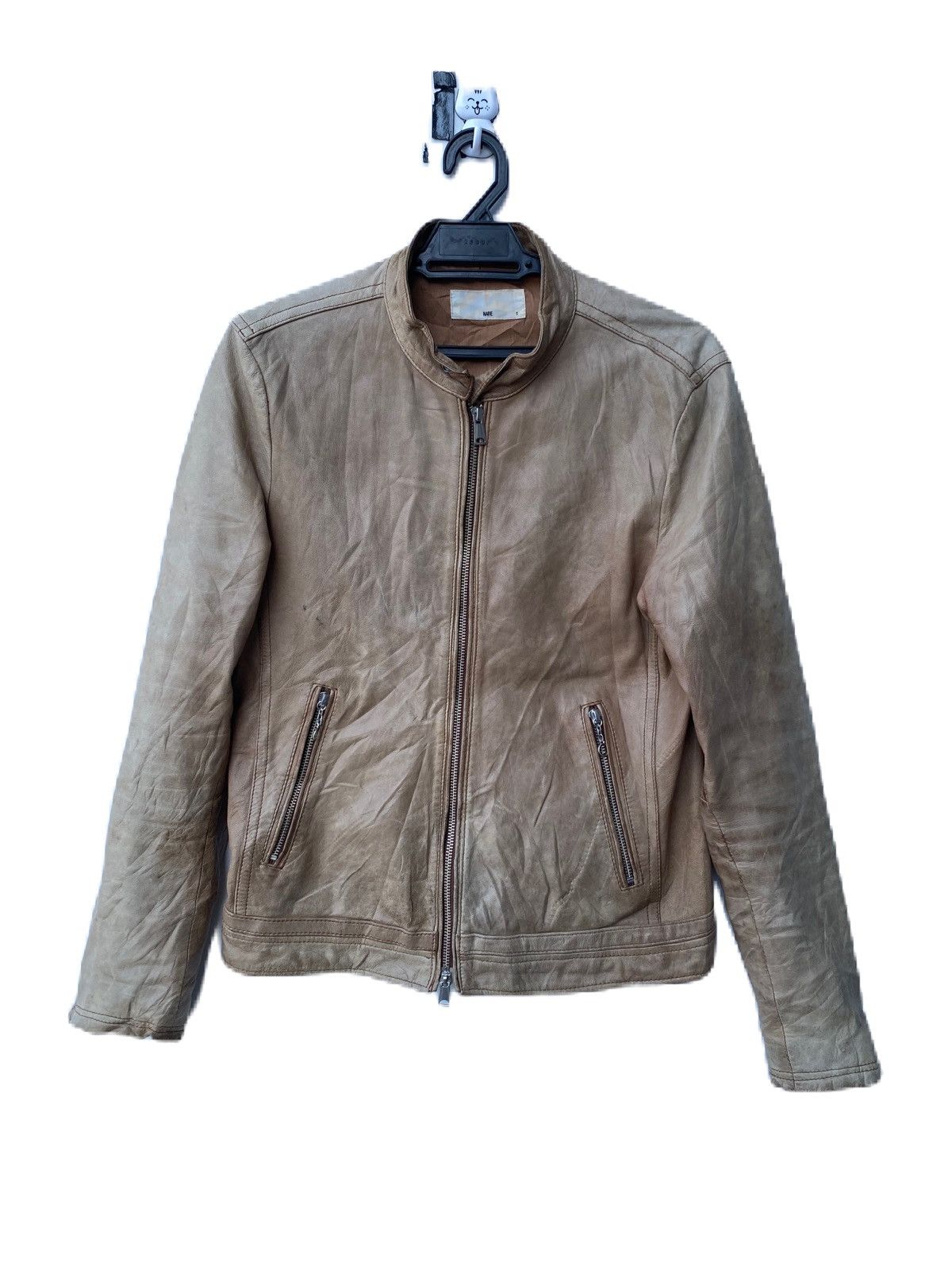 HARE JAPAN BRAND LEATHER JACKET HARE BIKER JACKET Size US S / EU 44-46 / 1 - 1 Thumbnail