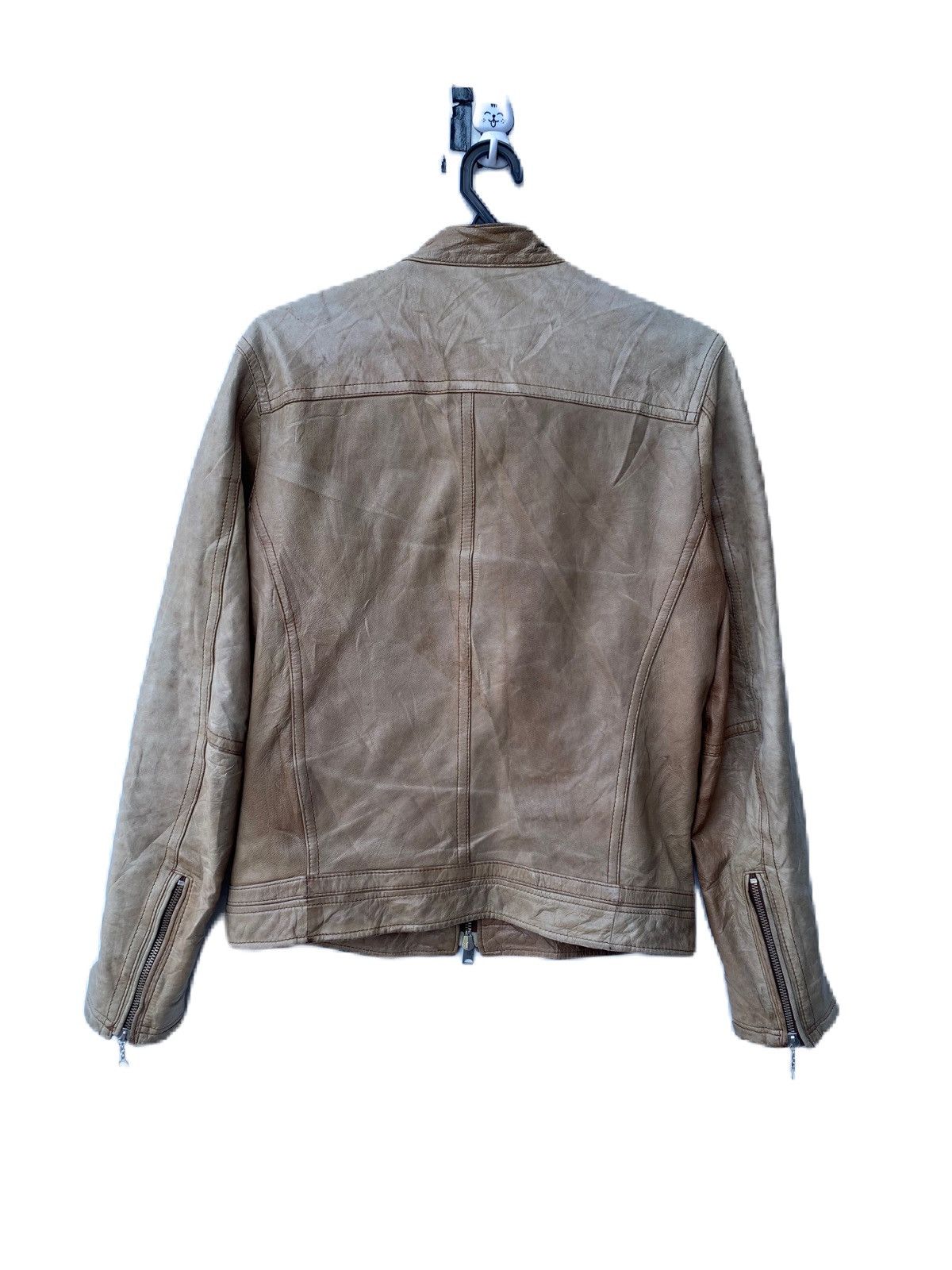 HARE JAPAN BRAND LEATHER JACKET HARE BIKER JACKET Size US S / EU 44-46 / 1 - 2 Thumbnail