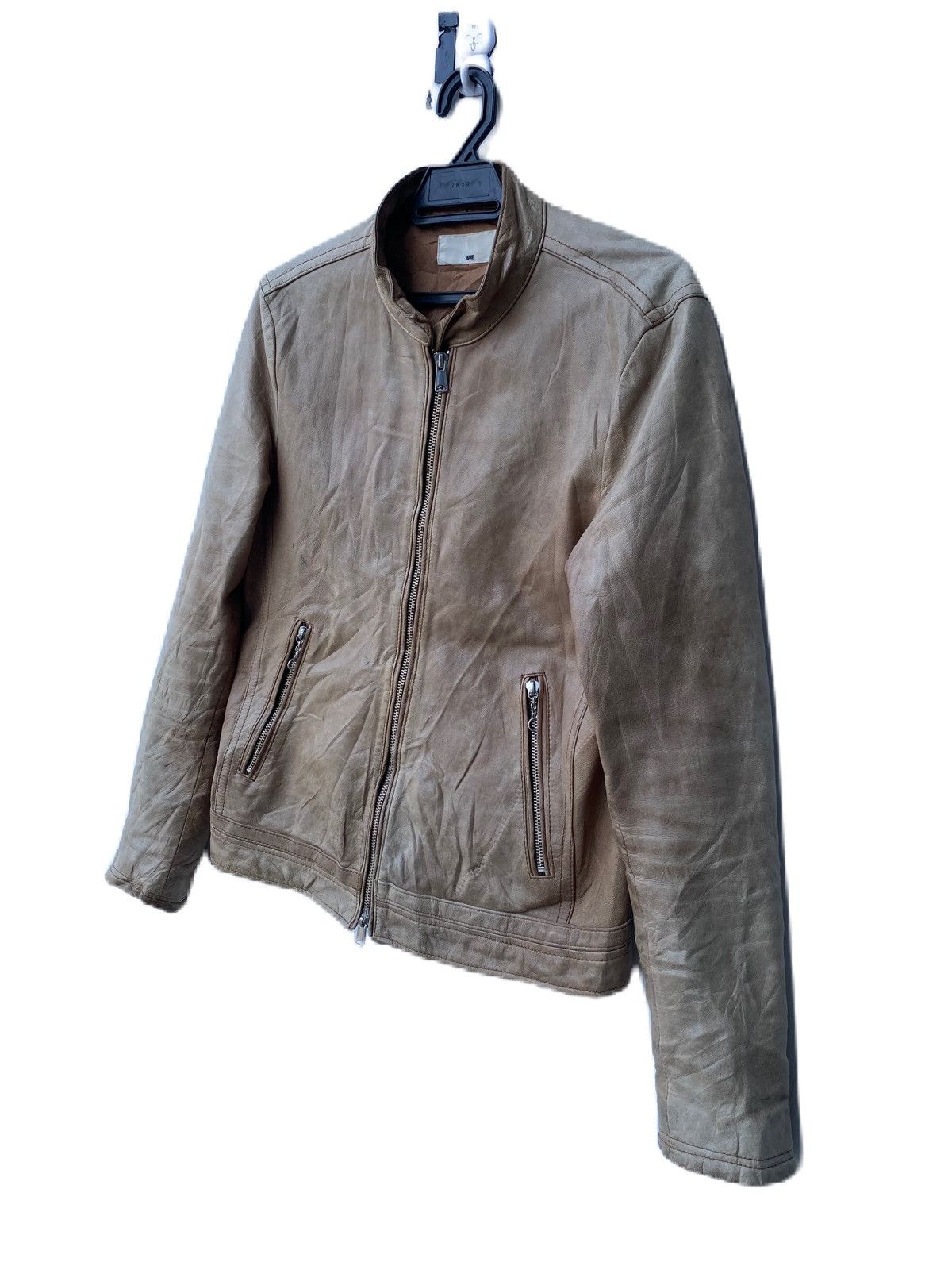 HARE JAPAN BRAND LEATHER JACKET HARE BIKER JACKET Size US S / EU 44-46 / 1 - 3 Thumbnail