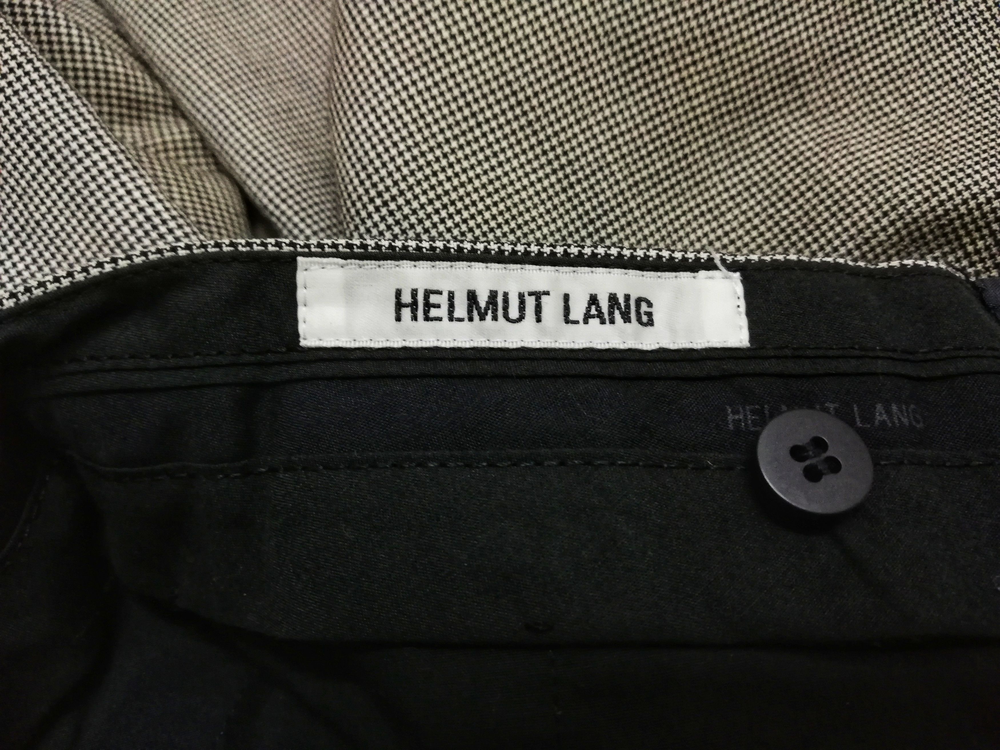 Helmut Lang 🔥DOPE OG Archive 🇮🇹 Helmut Lang Wool Body Straight Pants Size US 30 / EU 46 - 12 Thumbnail