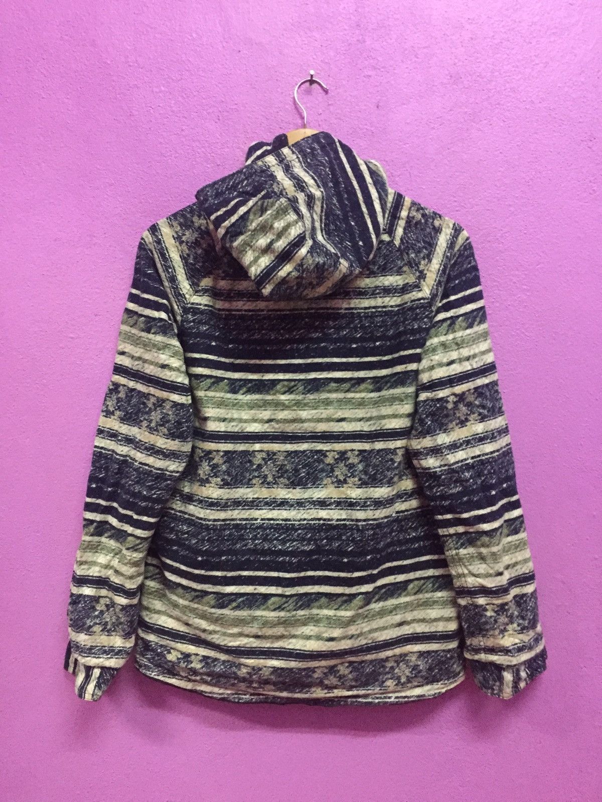 Japanese Brand Striped Riversable Jackets Size US M / EU 48-50 / 2 - 2 Thumbnail